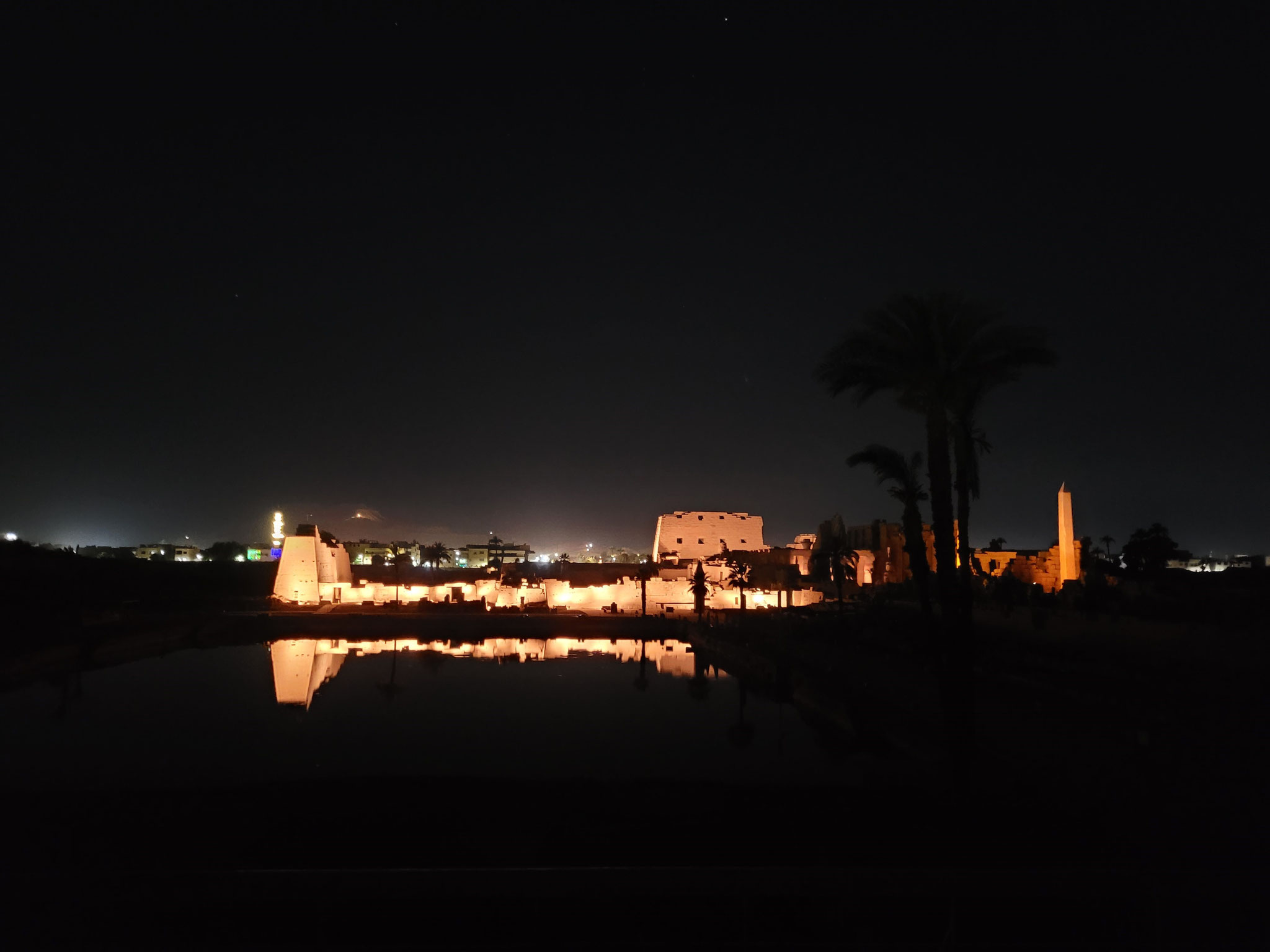 Heiliger See des Karnak-Tempels