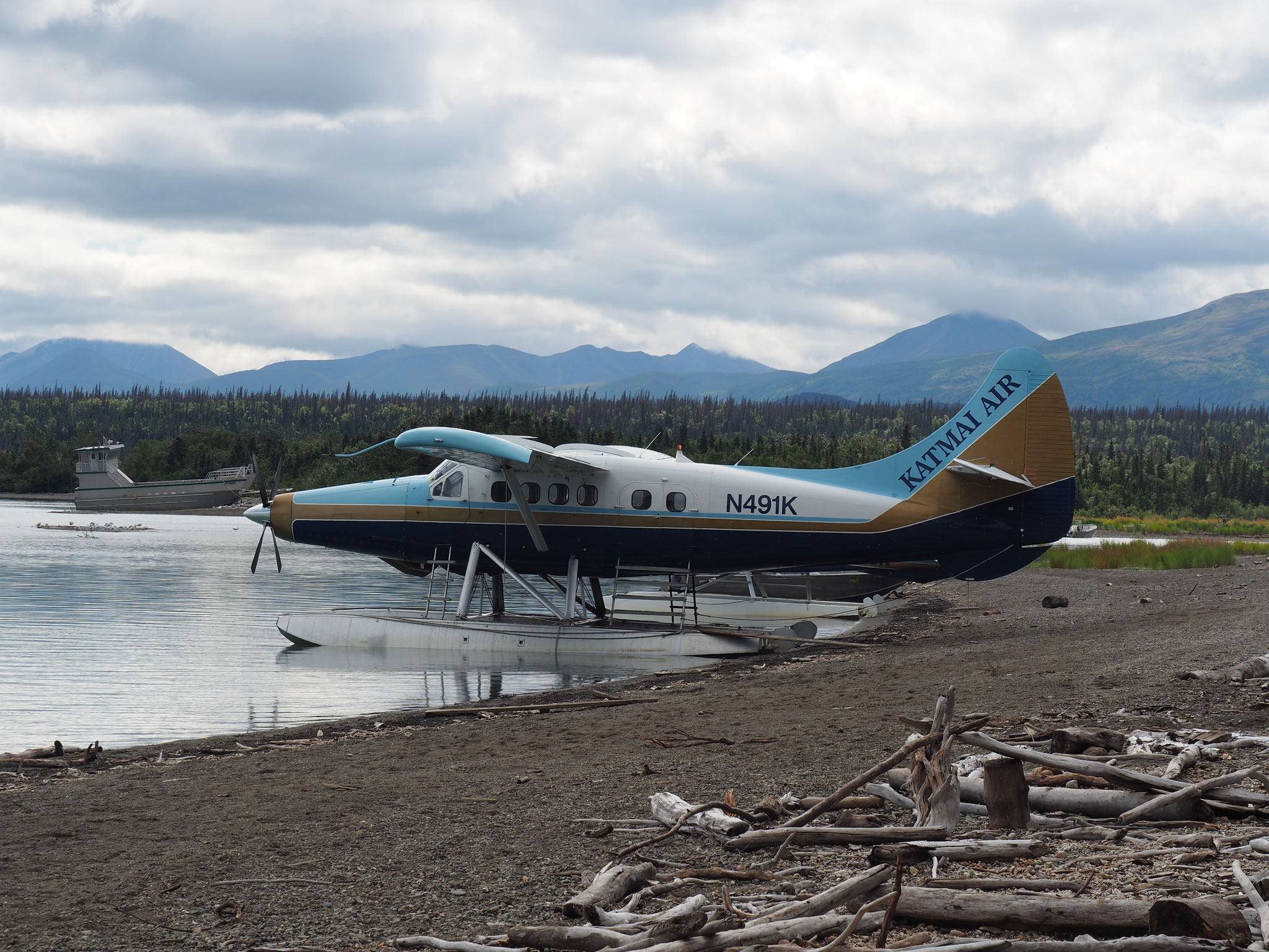 Rückflug Brooks Camp - Kulik Lodge - Anchorage