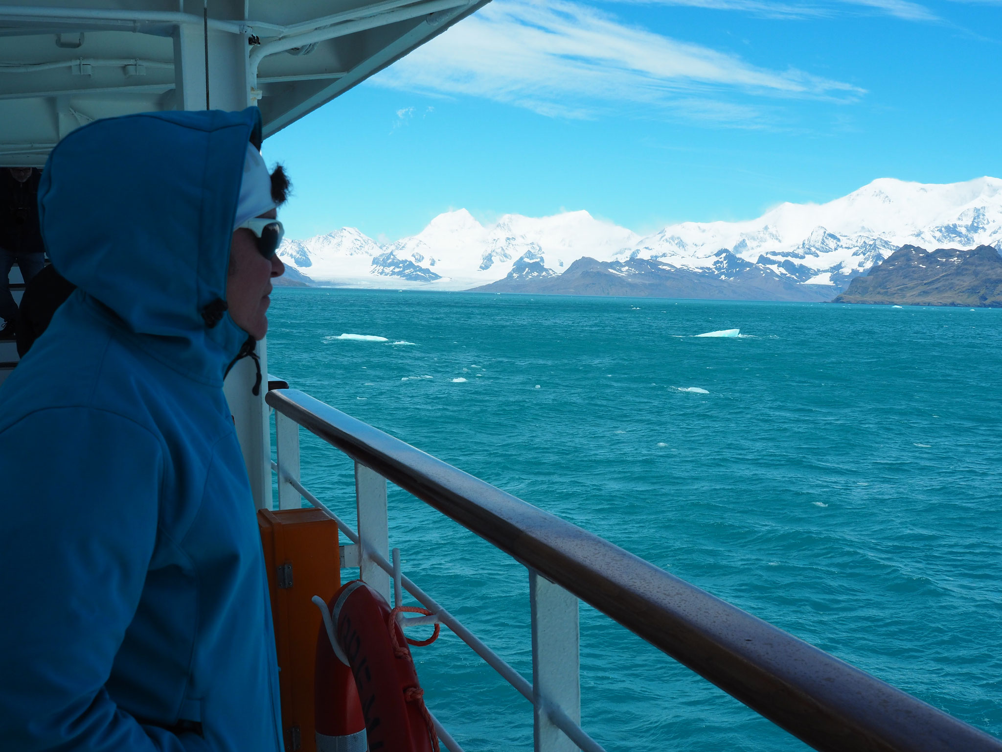 ... Kurs nach Grytviken - "Inselhauptstadt"