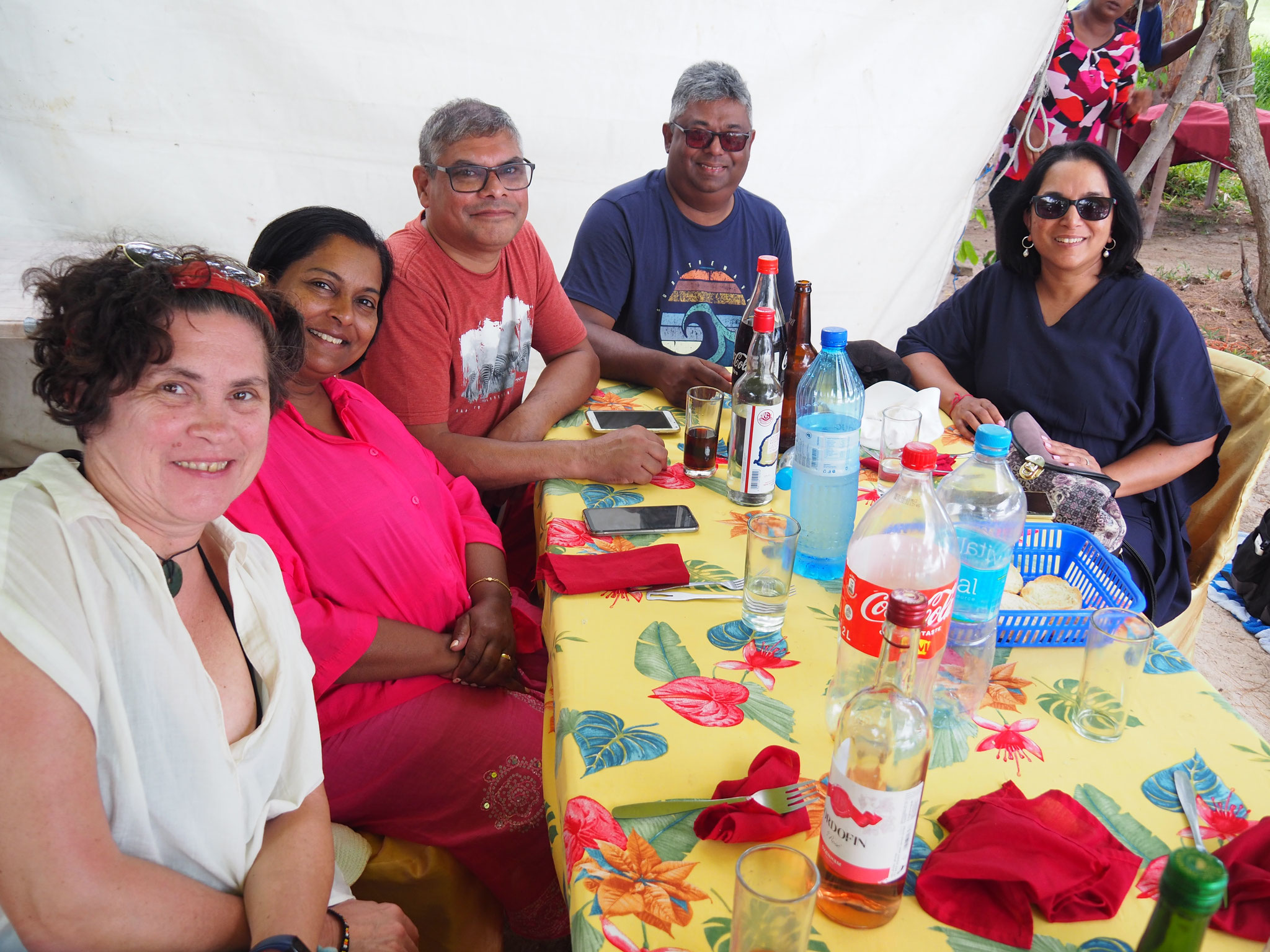... die Südafrikaner erweisen sich als sehr trinkfest