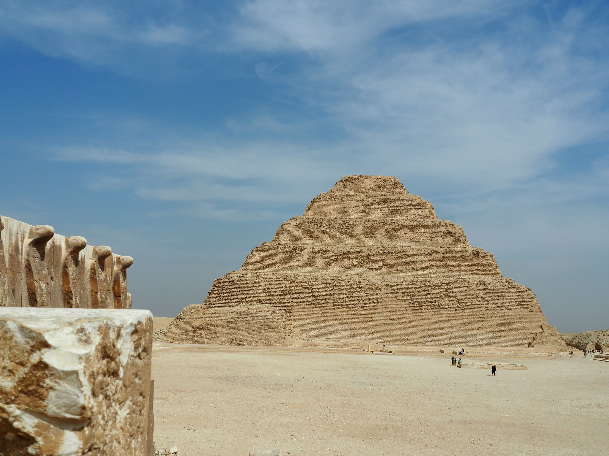 Sakkara -Stufenpyramide des Djoser