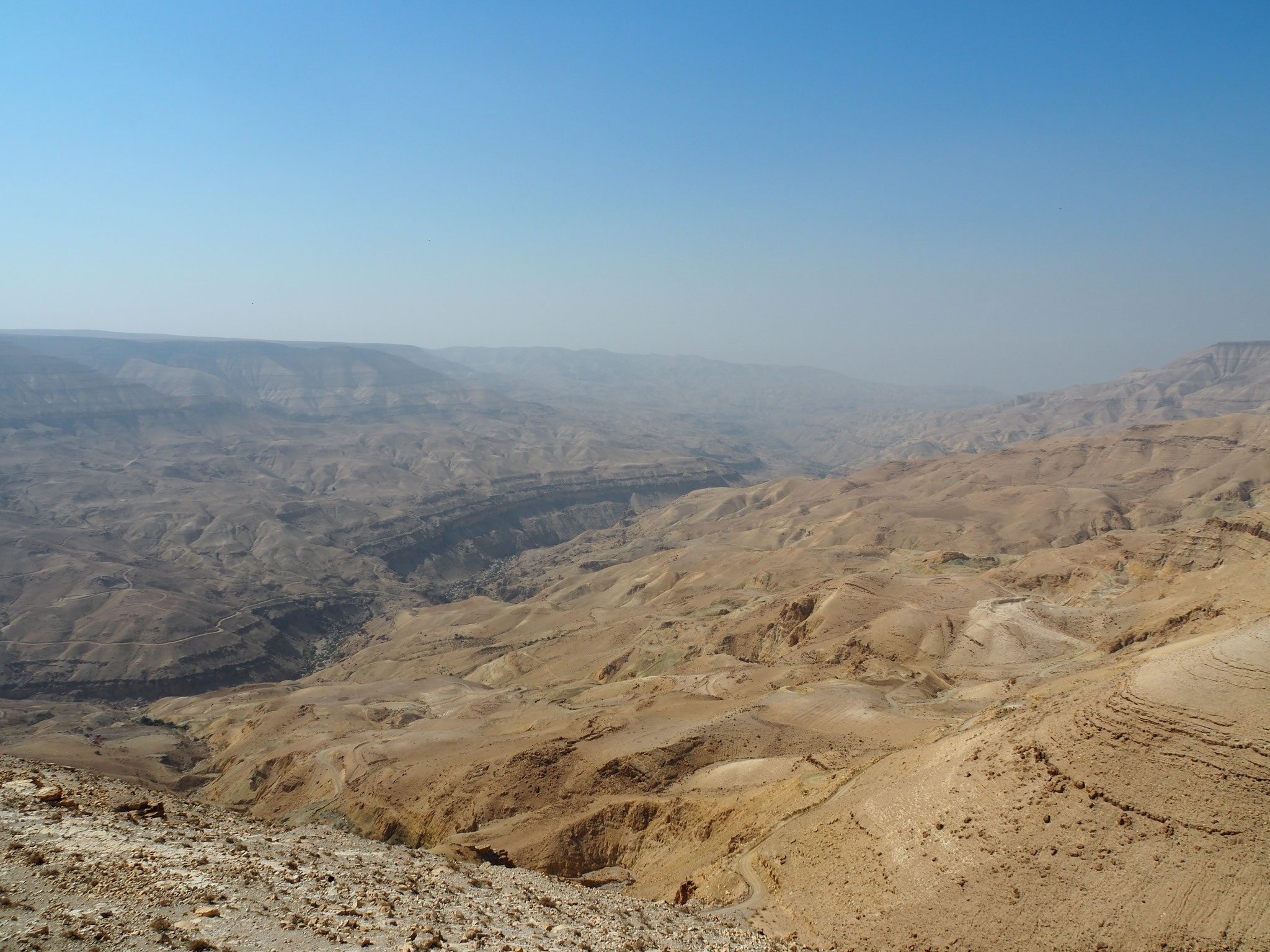 Grabenbruchs des Jordan