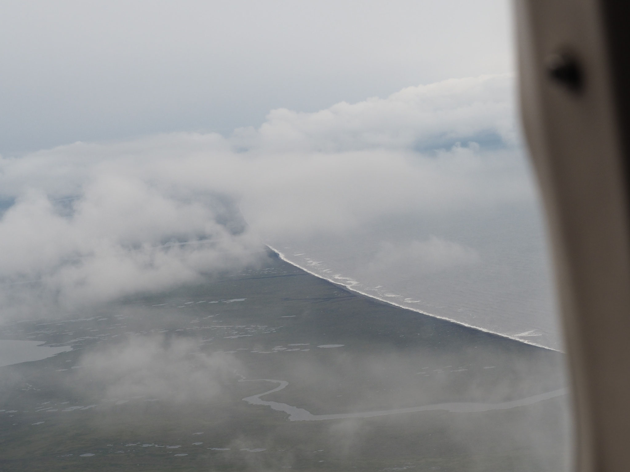 Landeanflug Barrow
