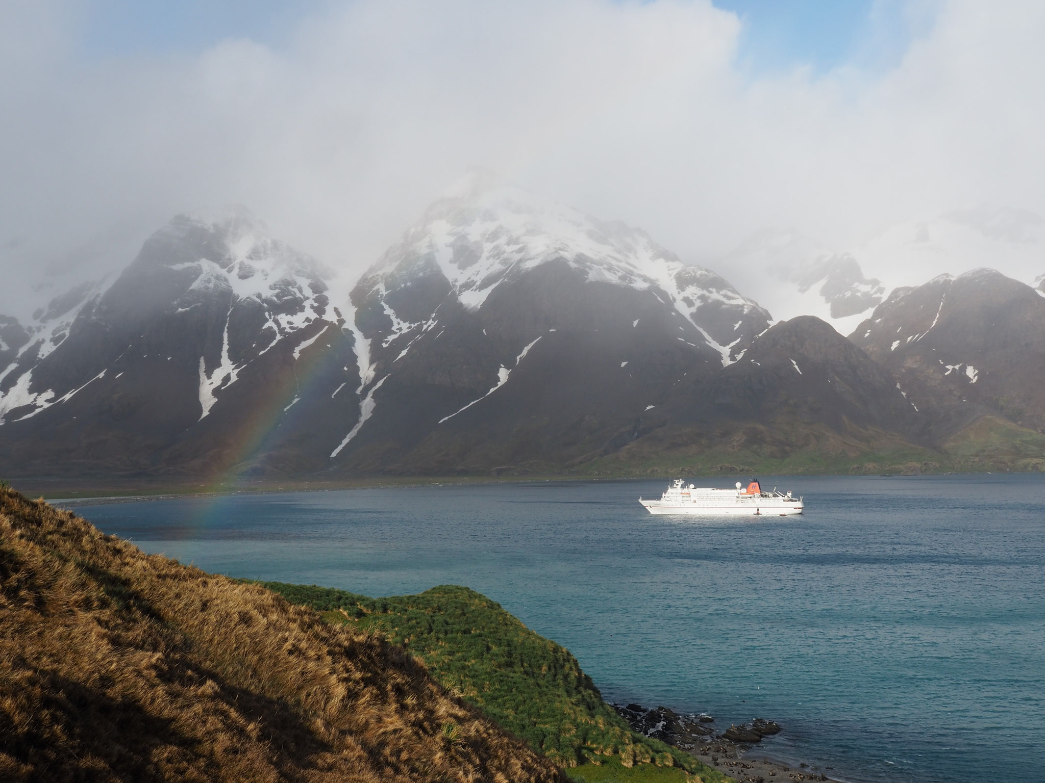 .. über einen Teil des Shackleton-Walks wandern wir nach Stromness