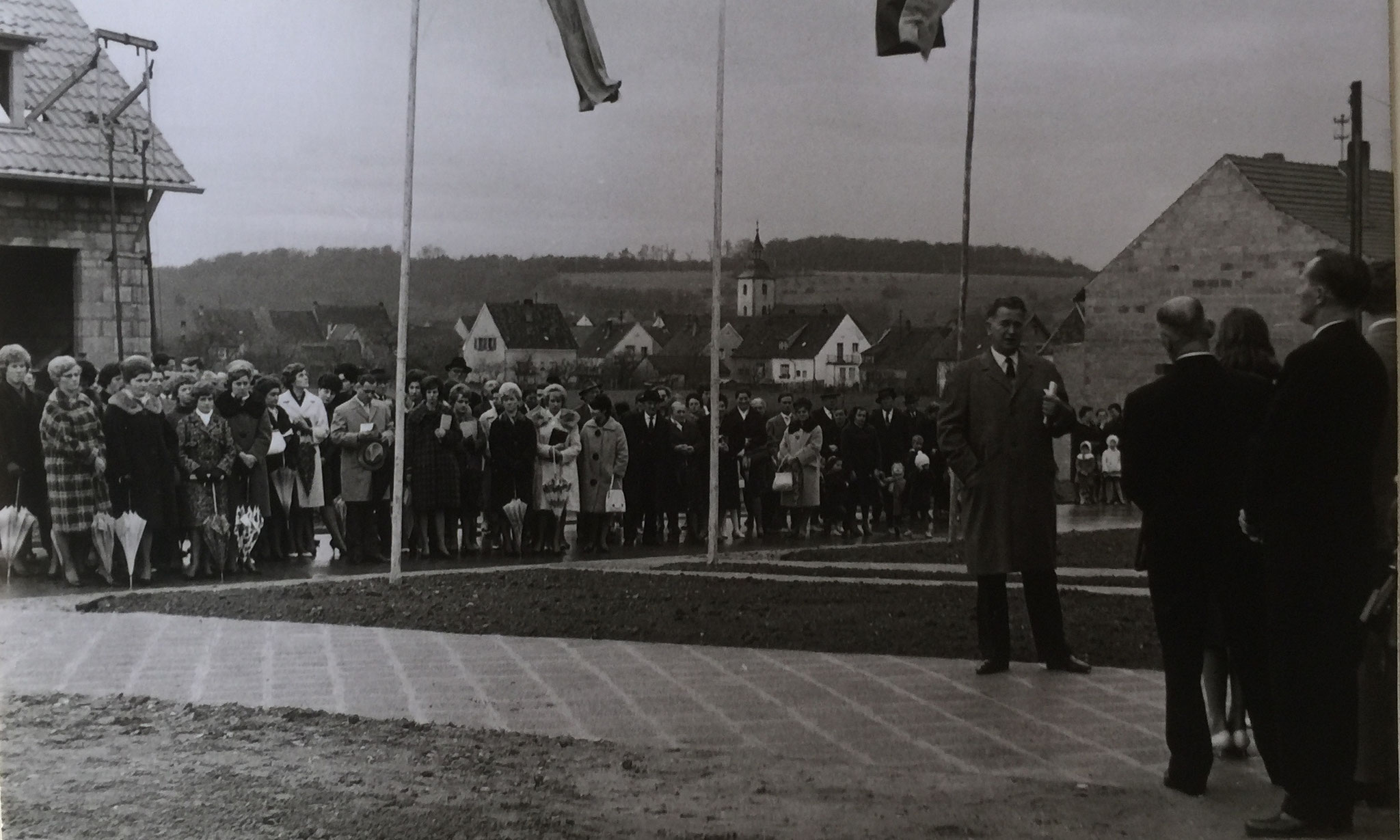 Rathauseinweihung am 10. November 1963