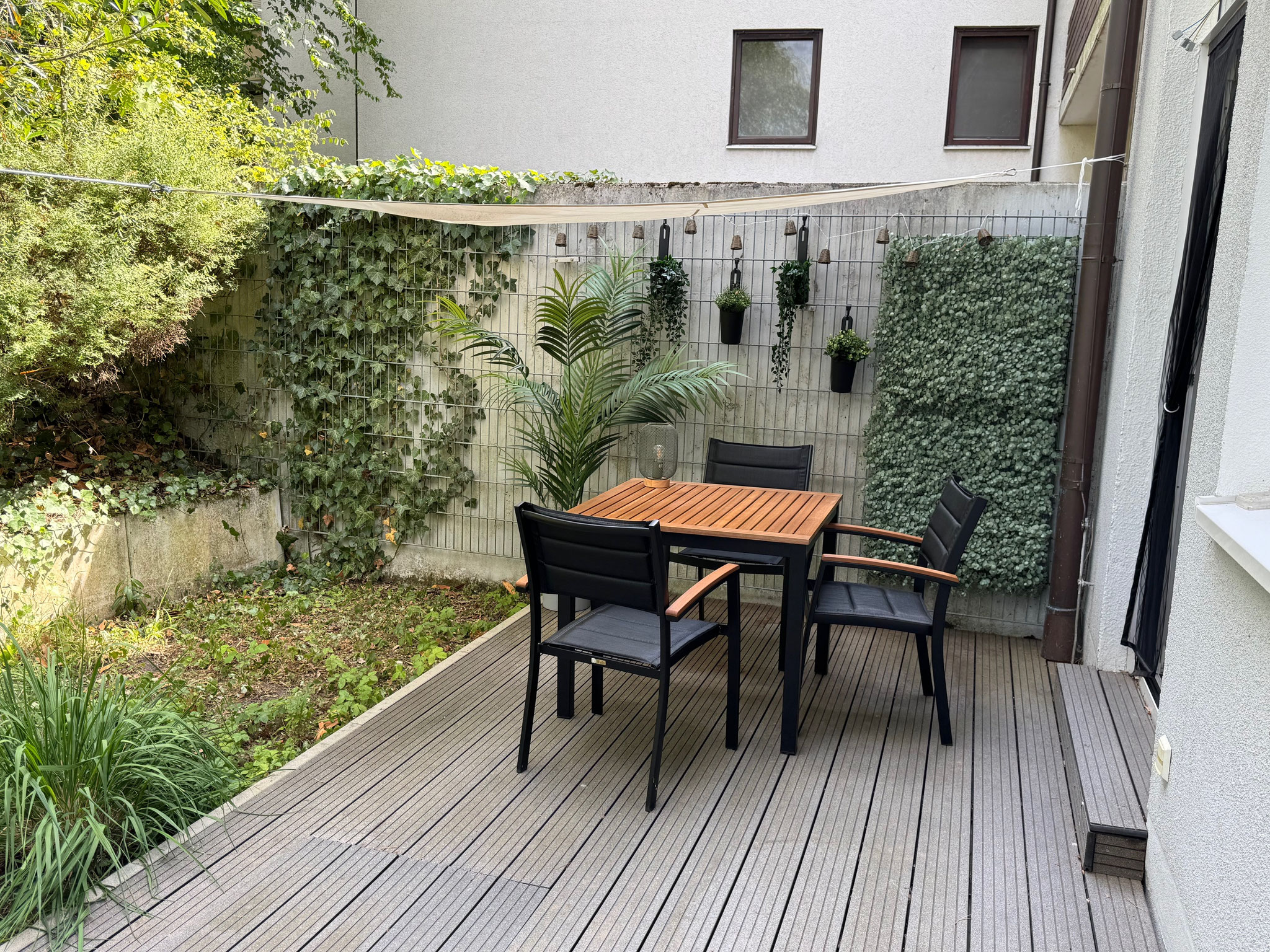 Terrasse für die Mittagspause