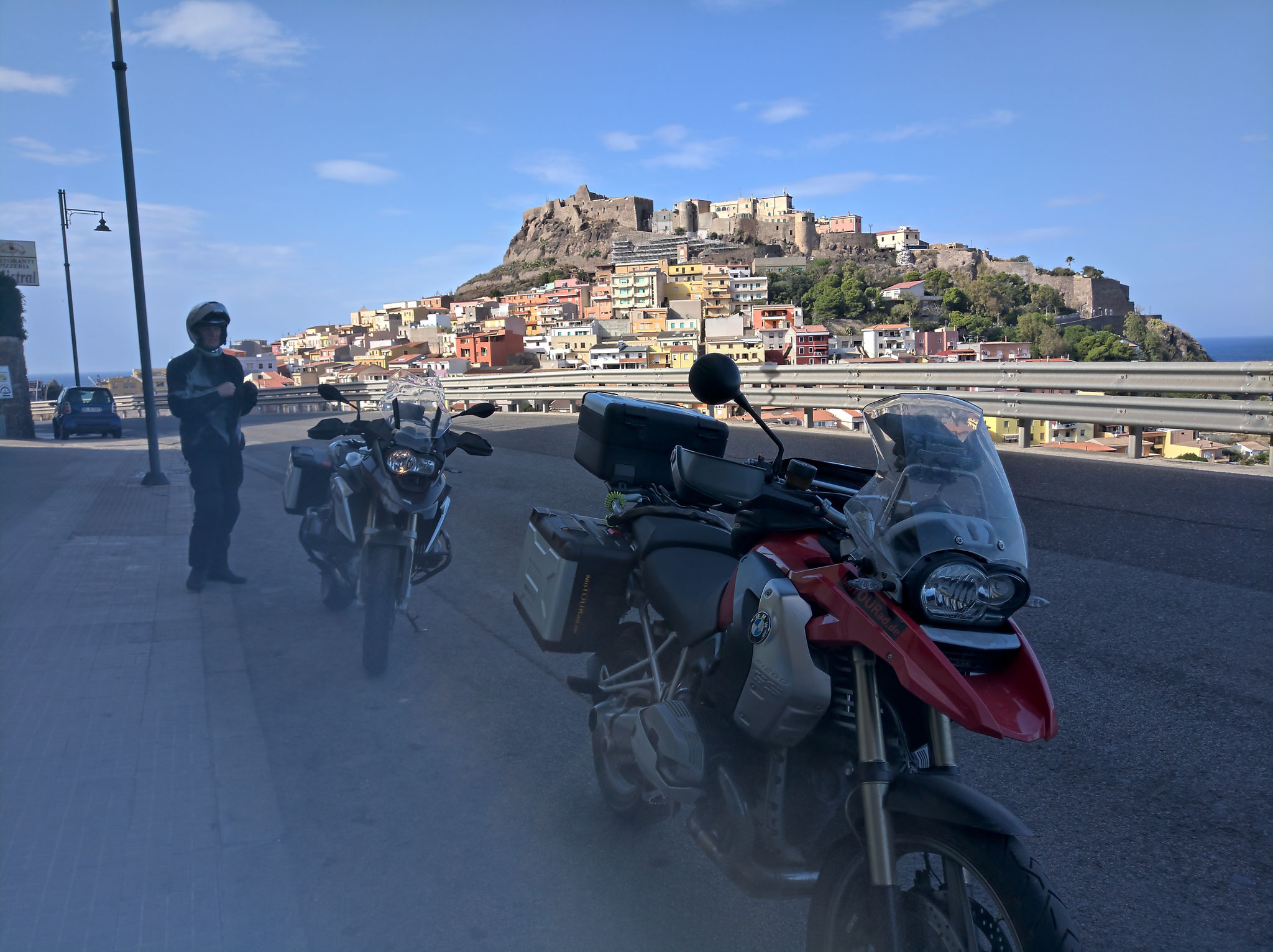 Blick auf Castelsardo