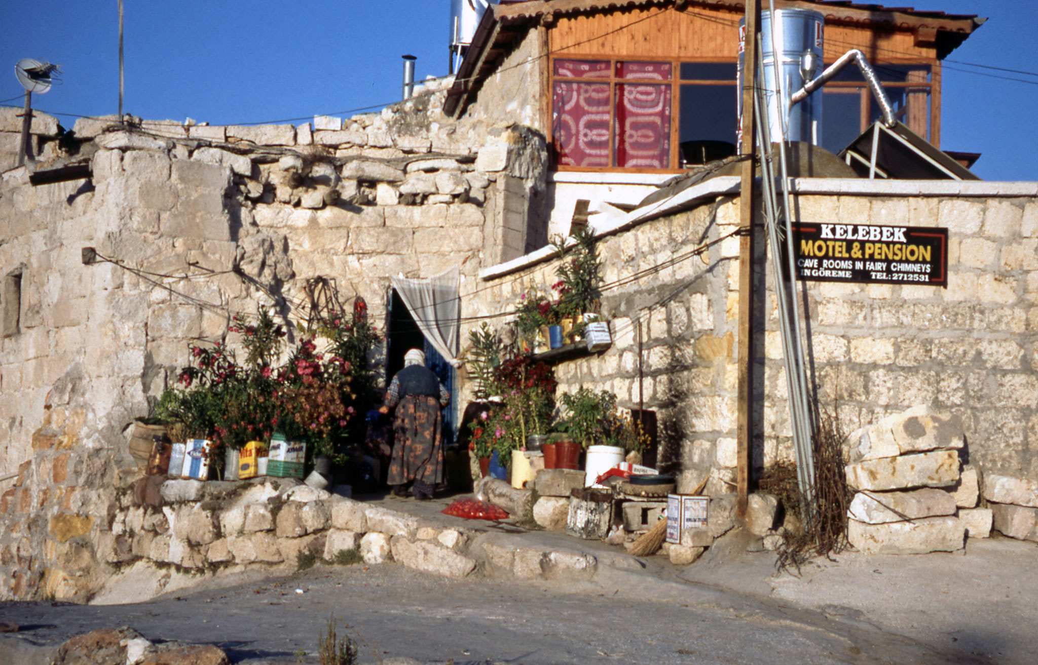 Tuffstein-Hotel Kelebek