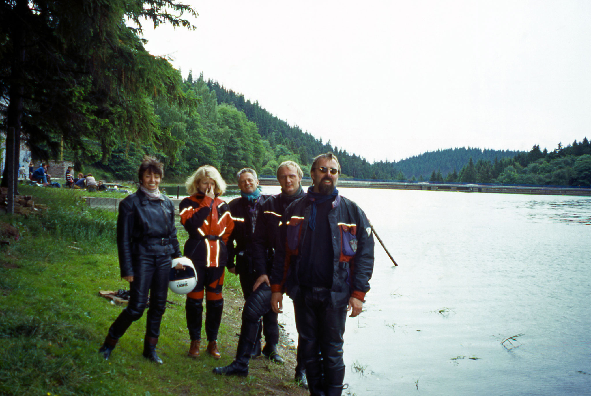 am Saalesee im Thüringer Schiefergebirge