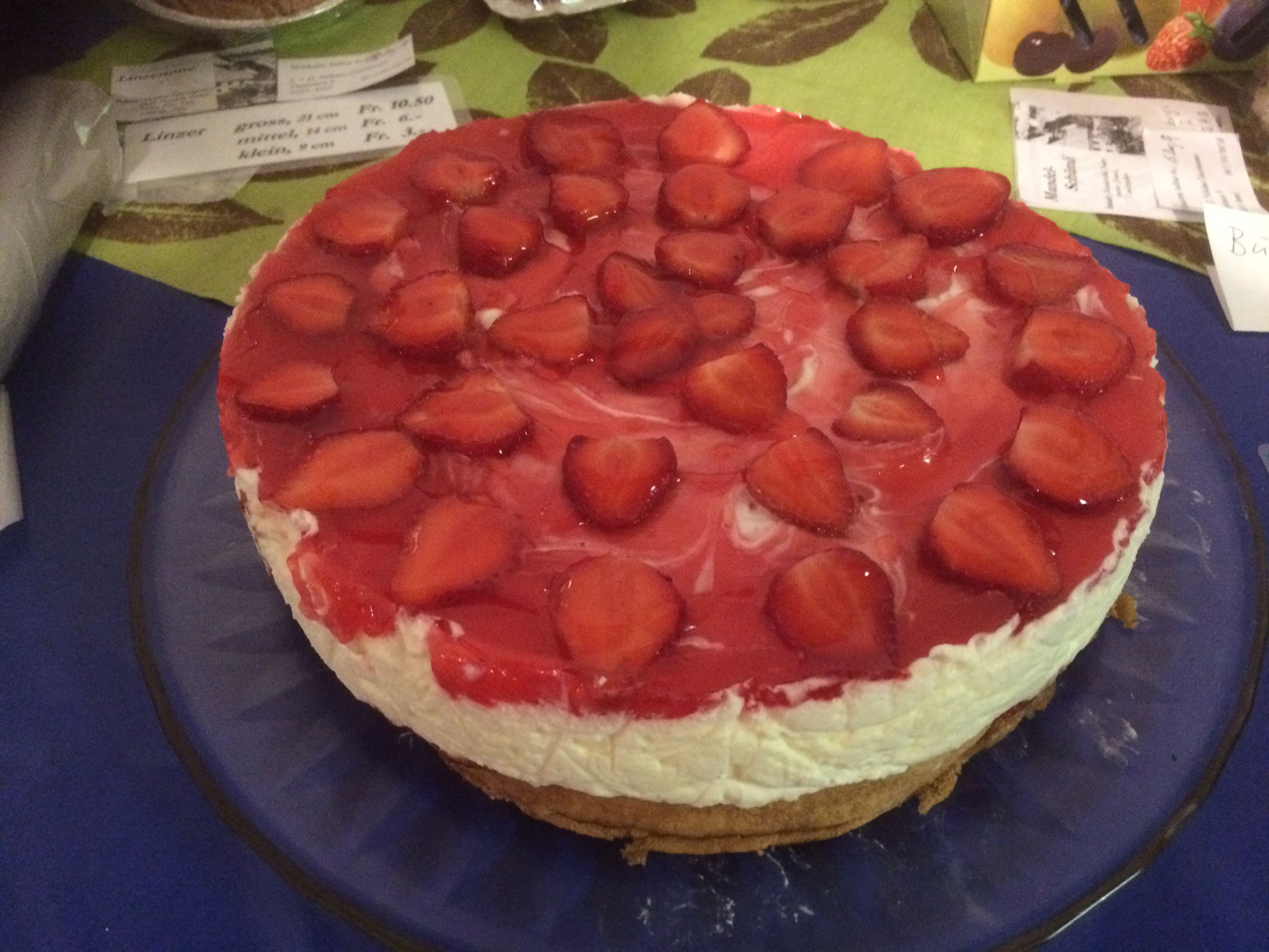 Erdbeer-Quarktorte