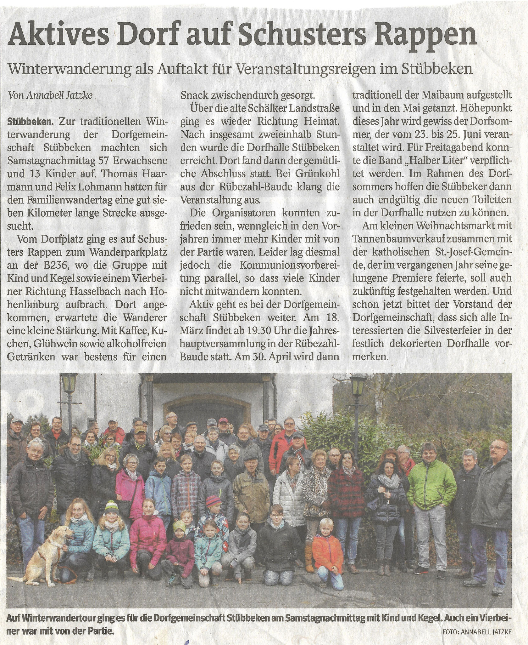 Winterwanderung 18.02.2017