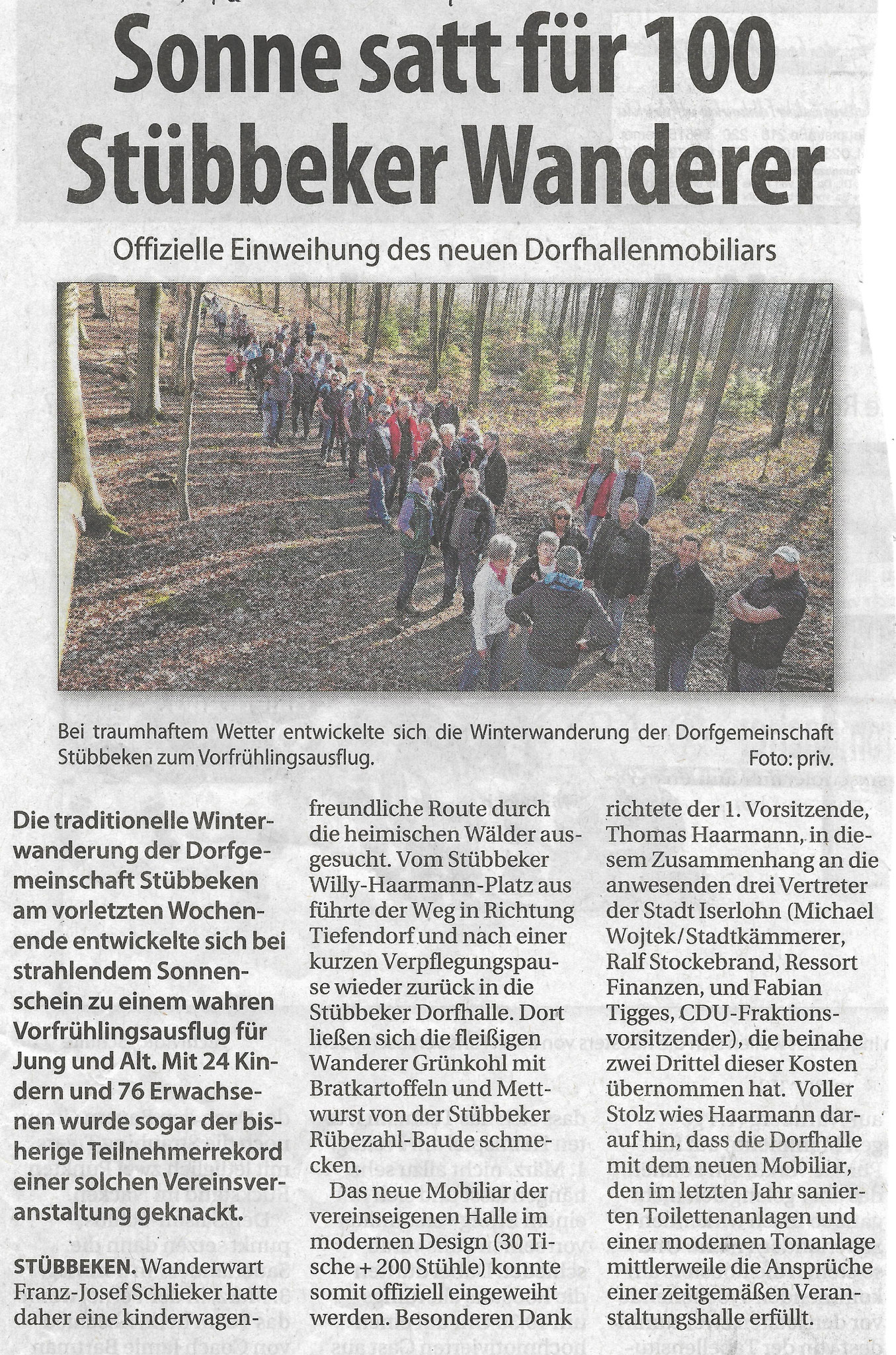 Winterwanderung 16.02.2019