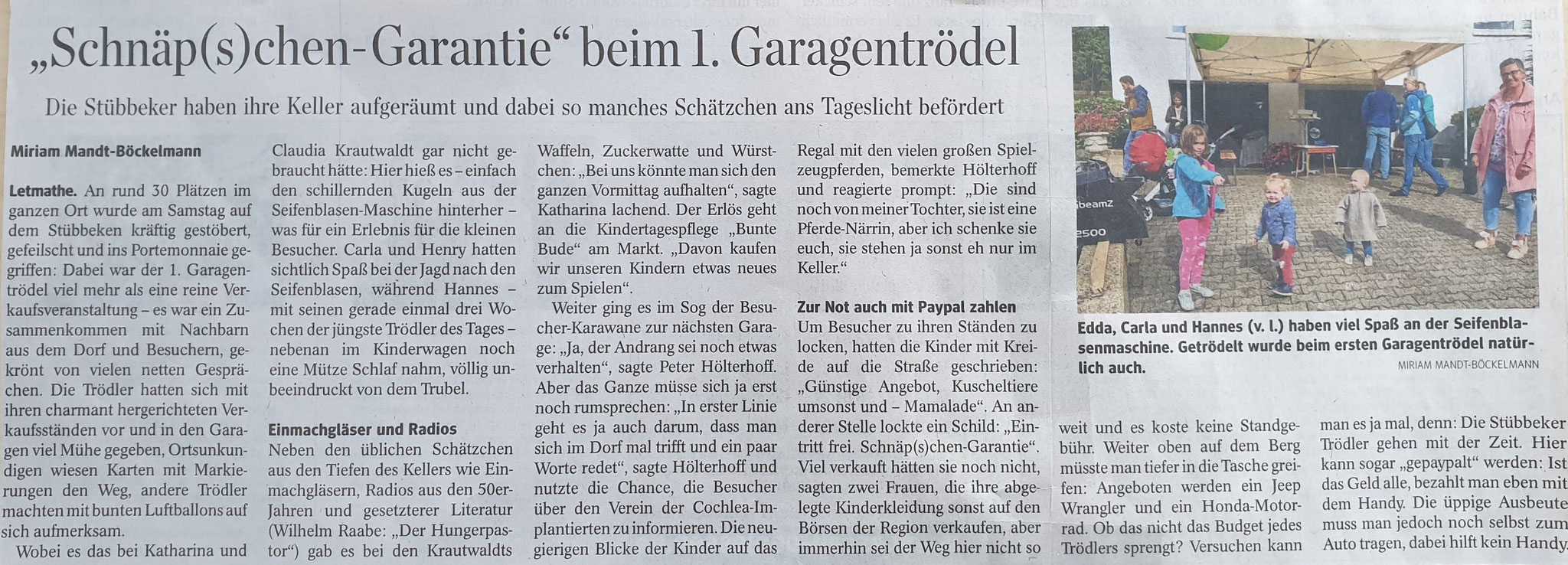 Gartentrödel 17.09.2022