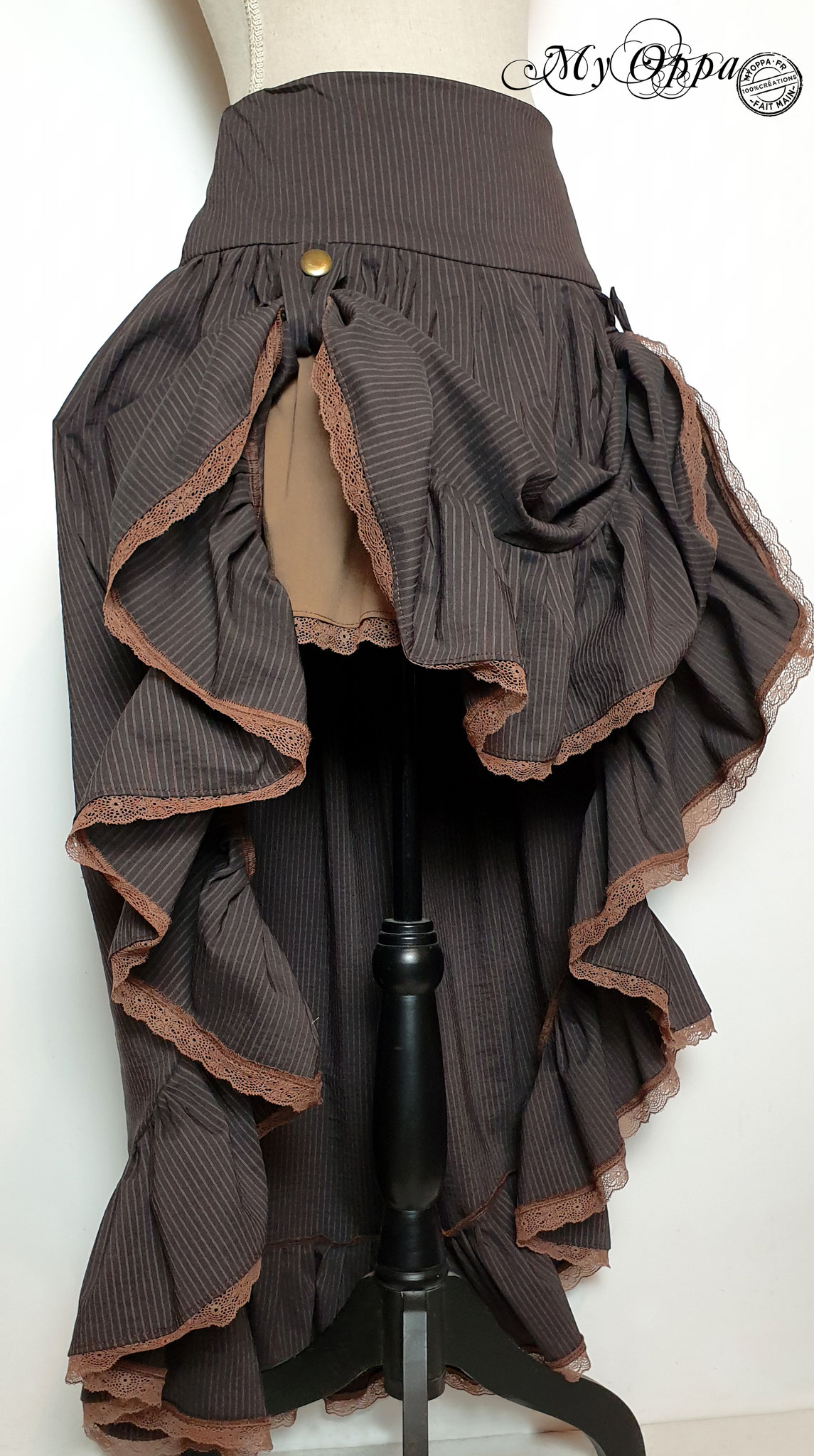 creation jupe steampunk my oppa skirt fashion