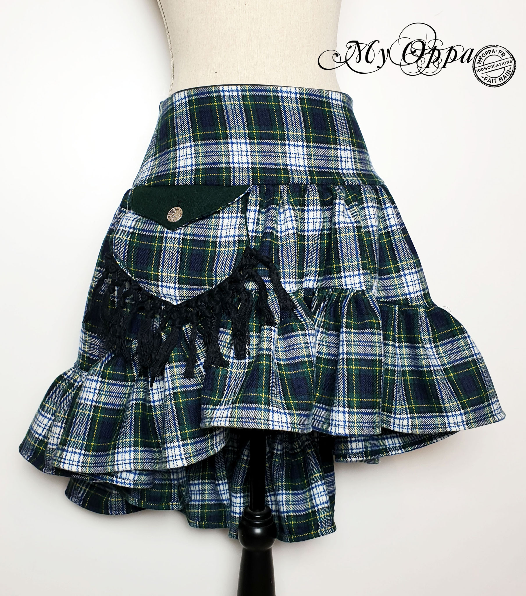 creation jupe steampunk my oppa skirt fashion