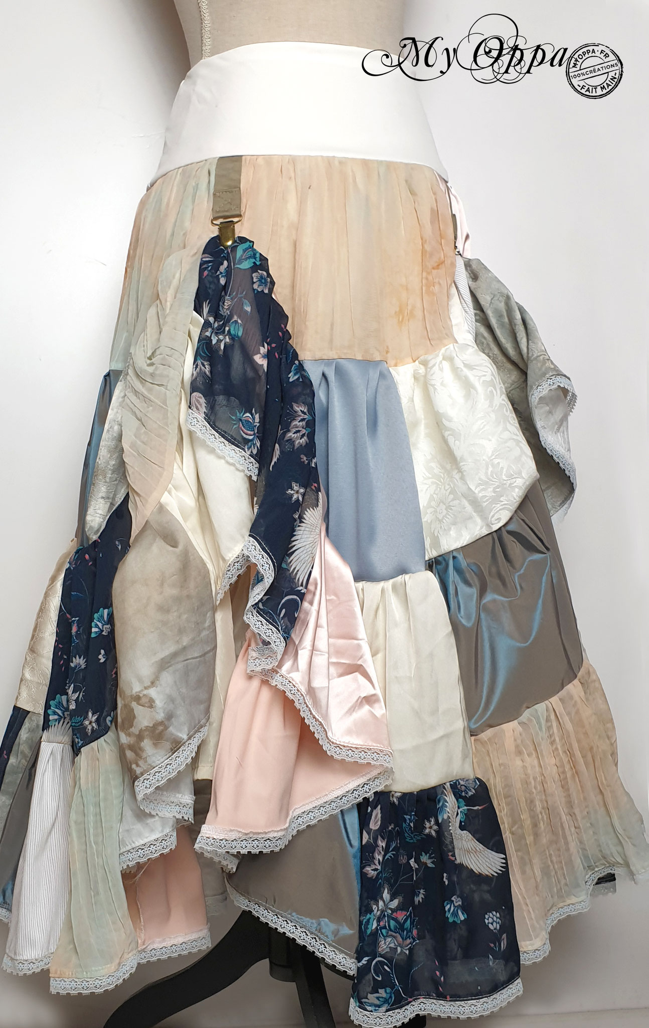 creation jupe steampunk my oppa skirt fashion