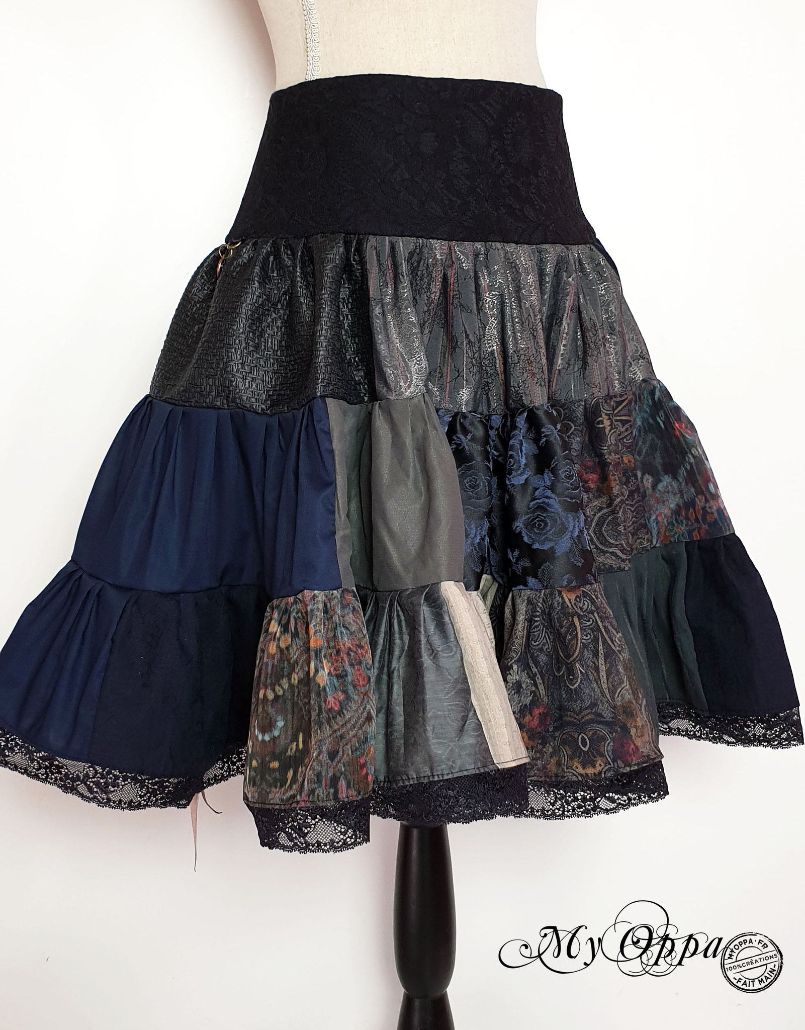 creation jupe steampunk my oppa skirt fashion