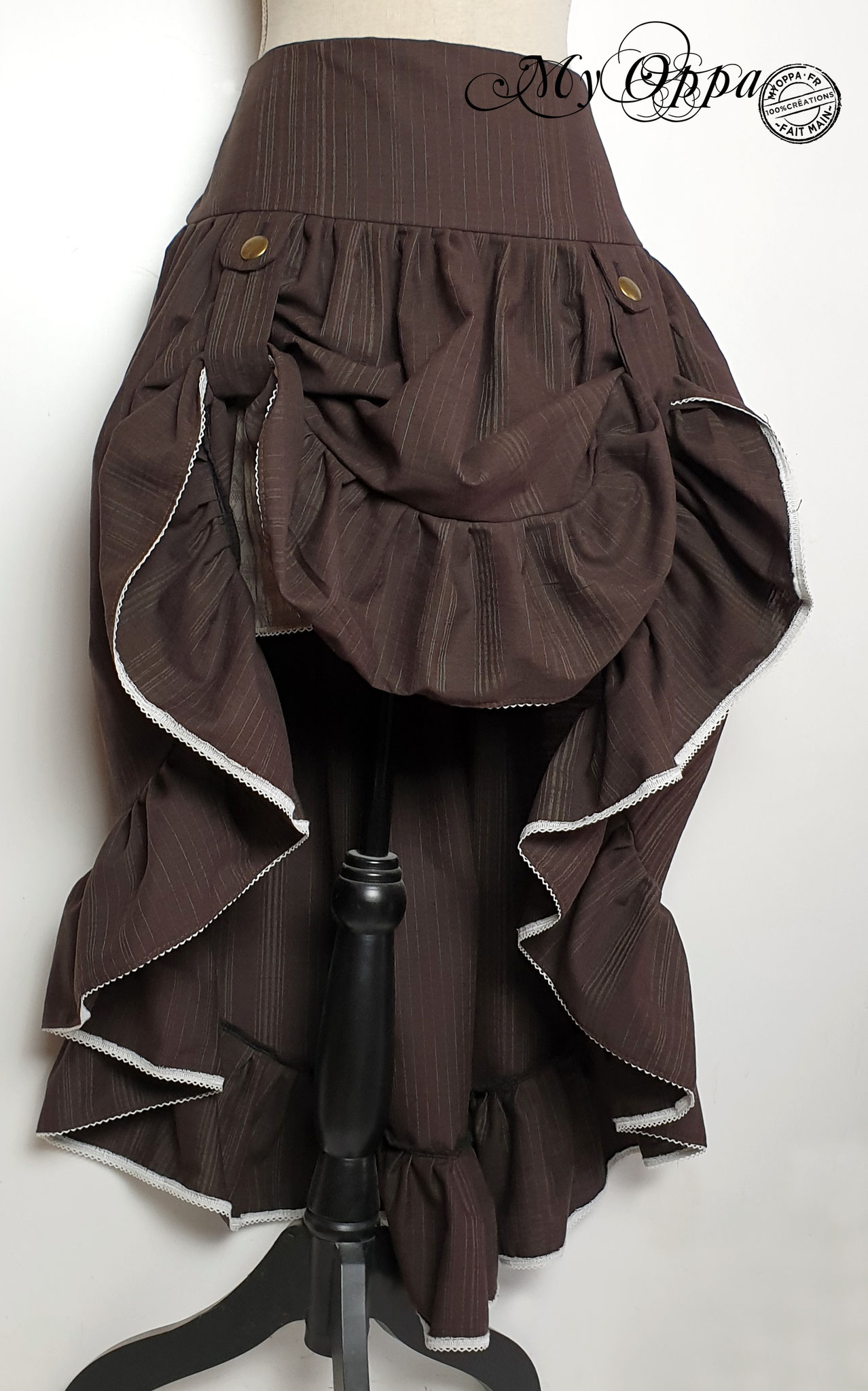 creation jupe steampunk my oppa skirt fashion