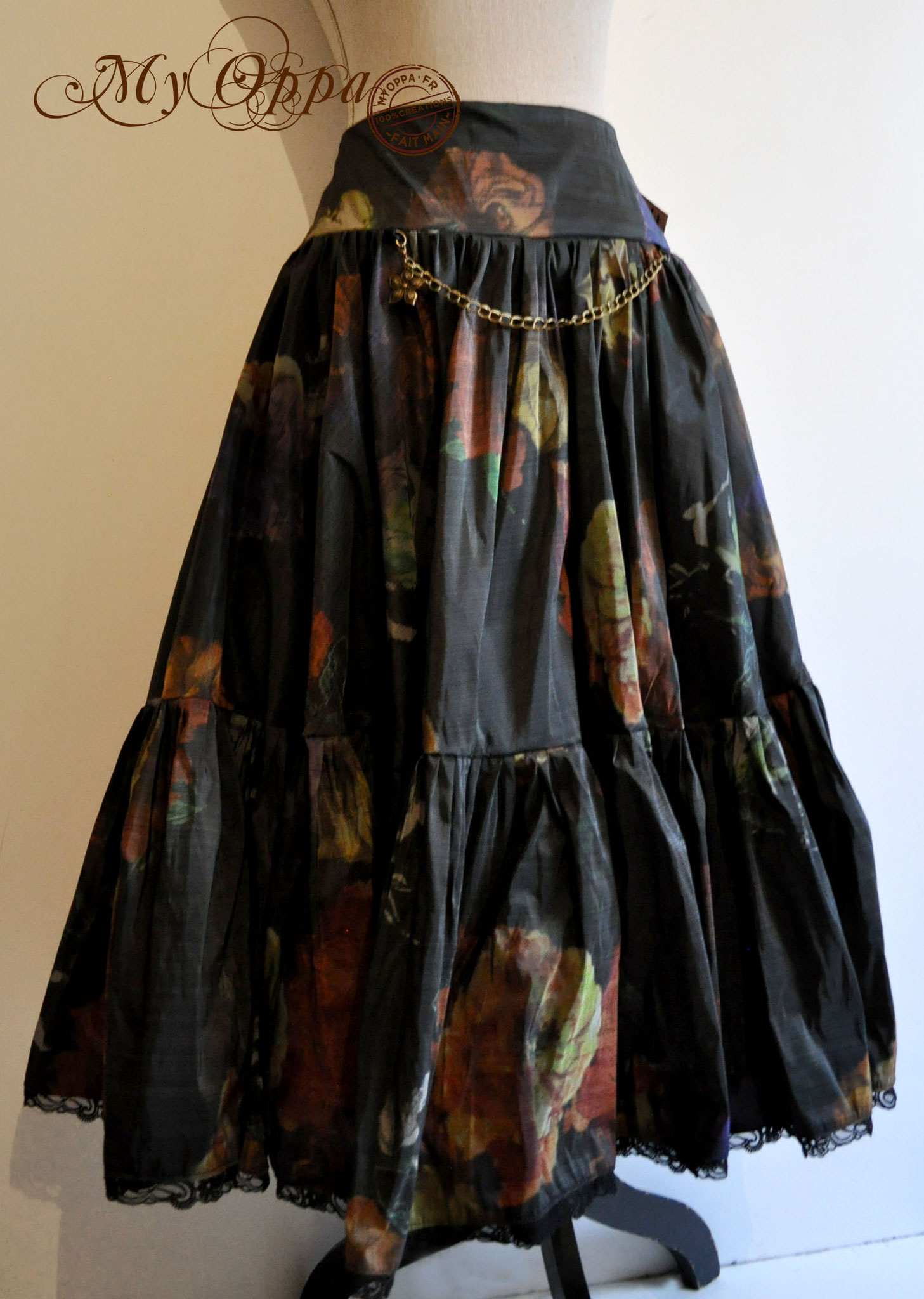 creation jupe steampunk my oppa skirt fashion