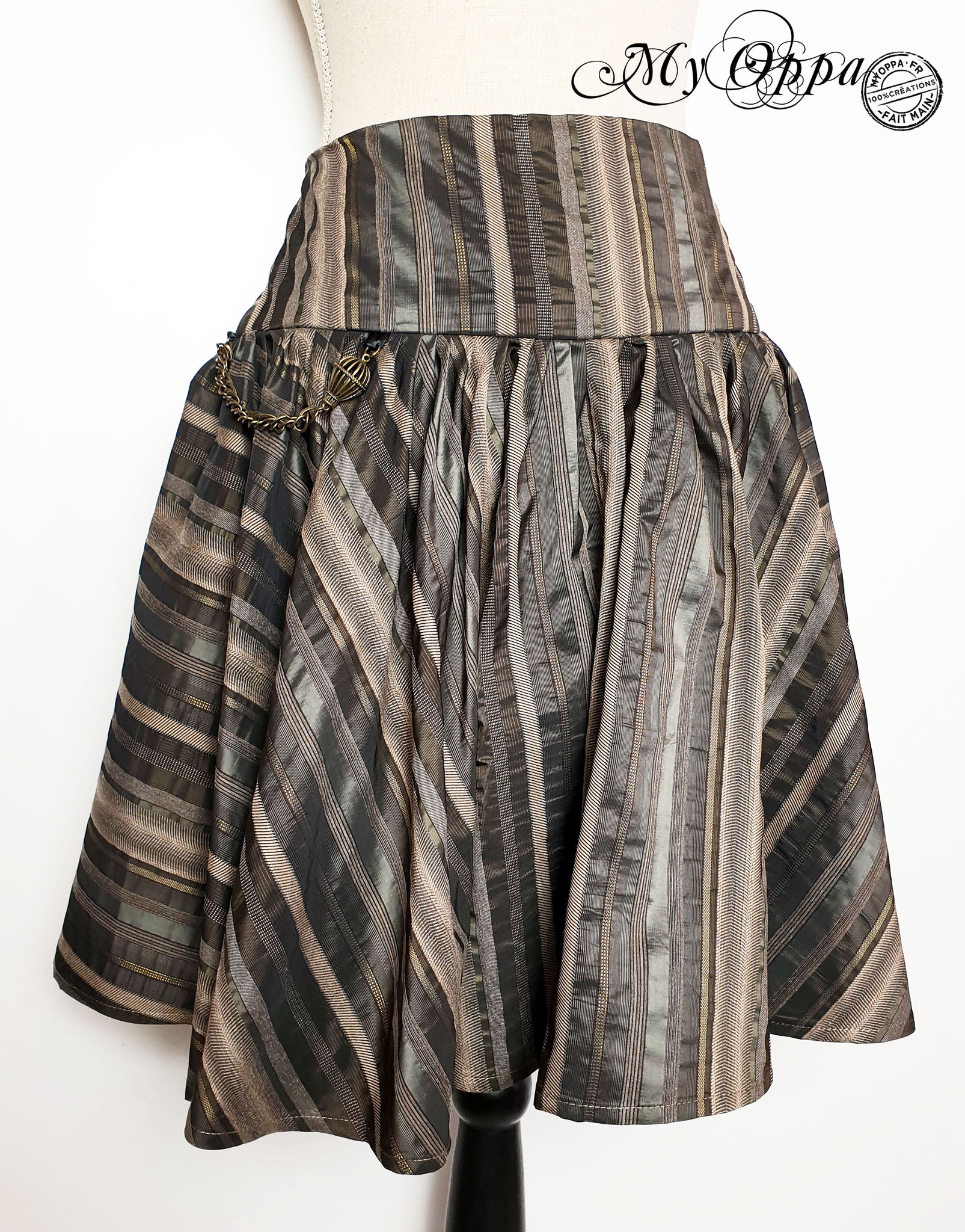 creation jupe steampunk my oppa skirt fashion