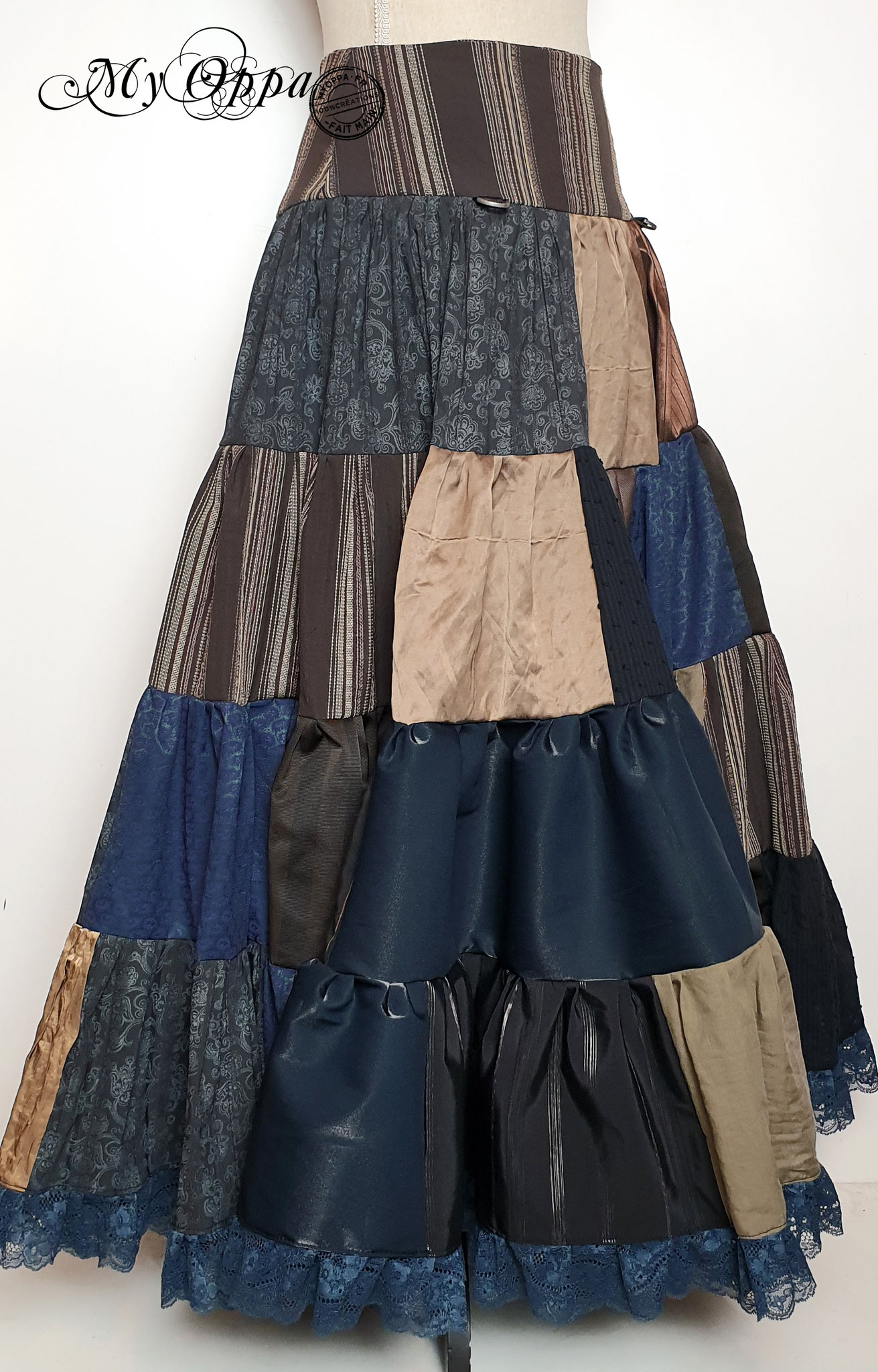 creation jupe steampunk my oppa skirt fashion