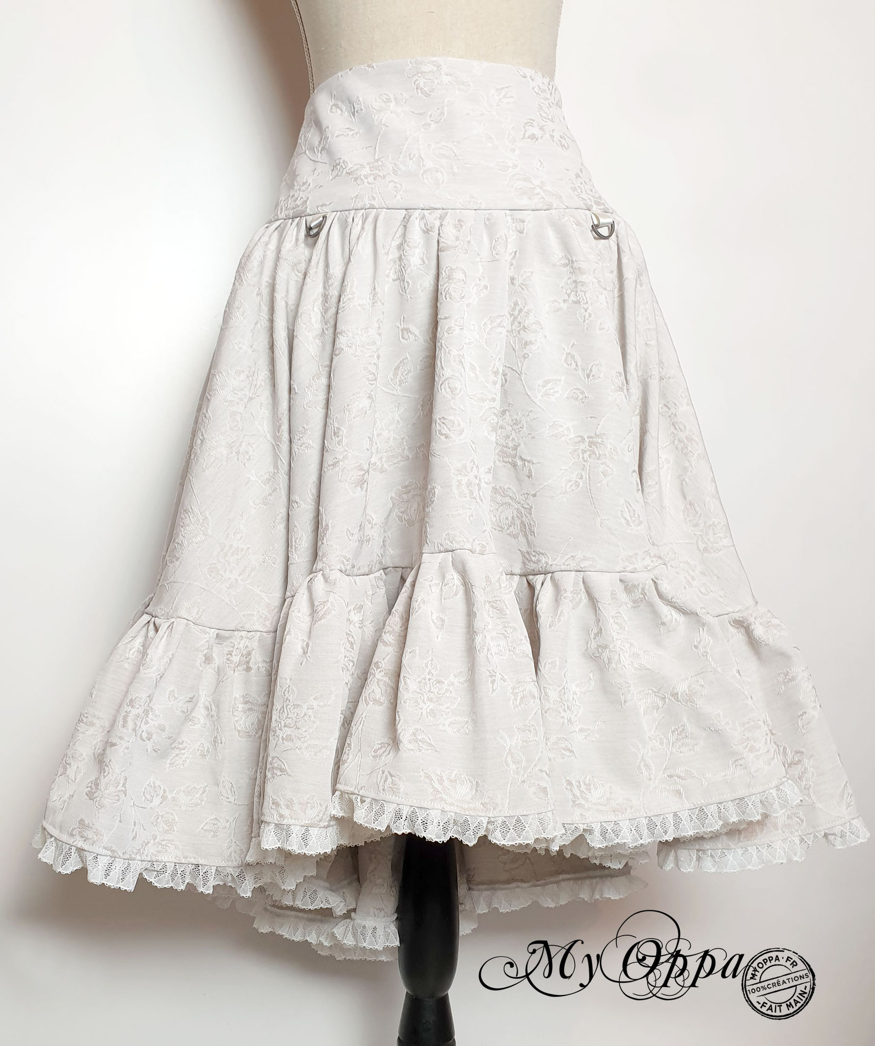 creation jupe steampunk my oppa skirt fashion
