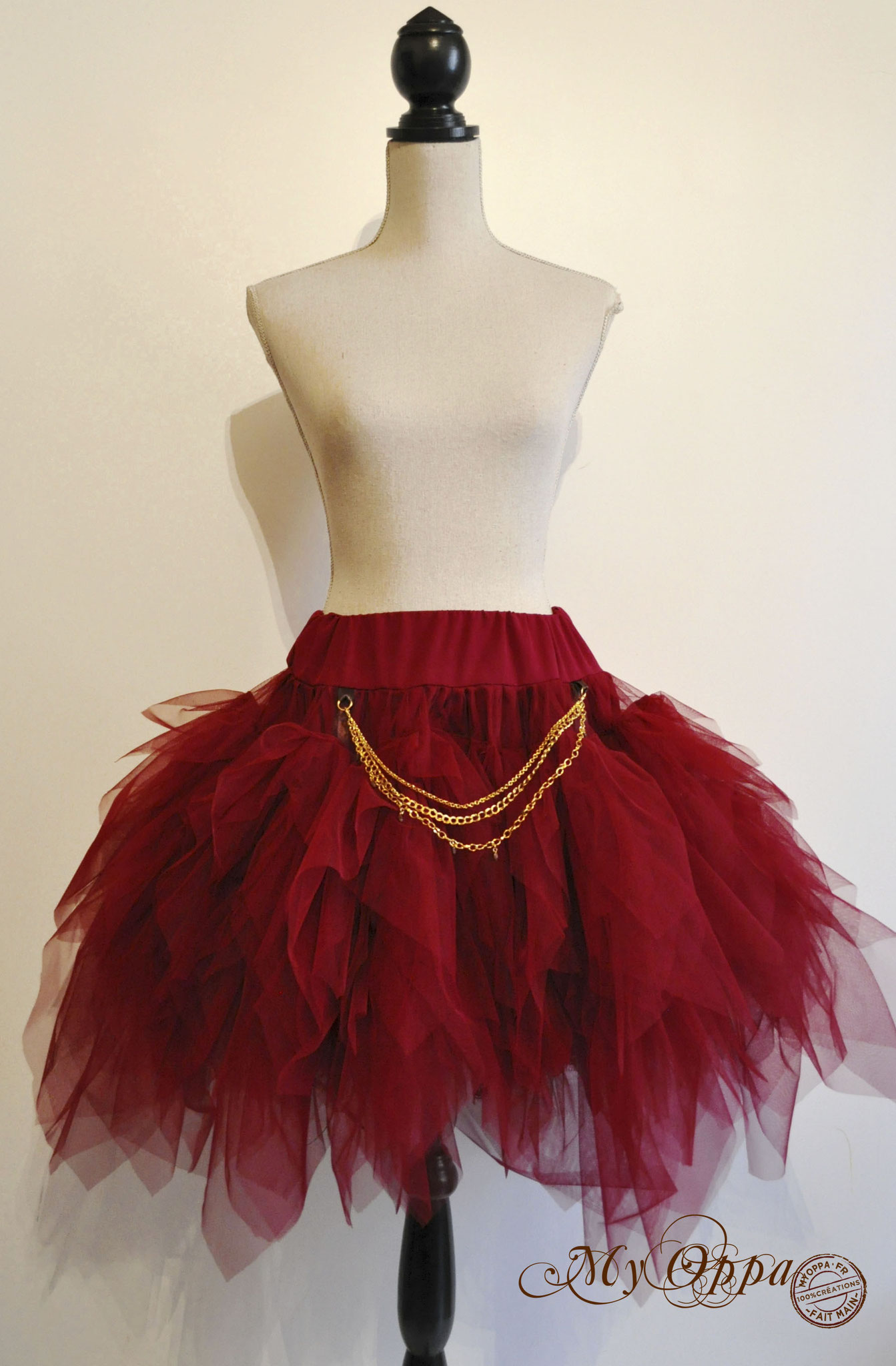 creation jupe steampunk my oppa skirt fashion bohemian tutu