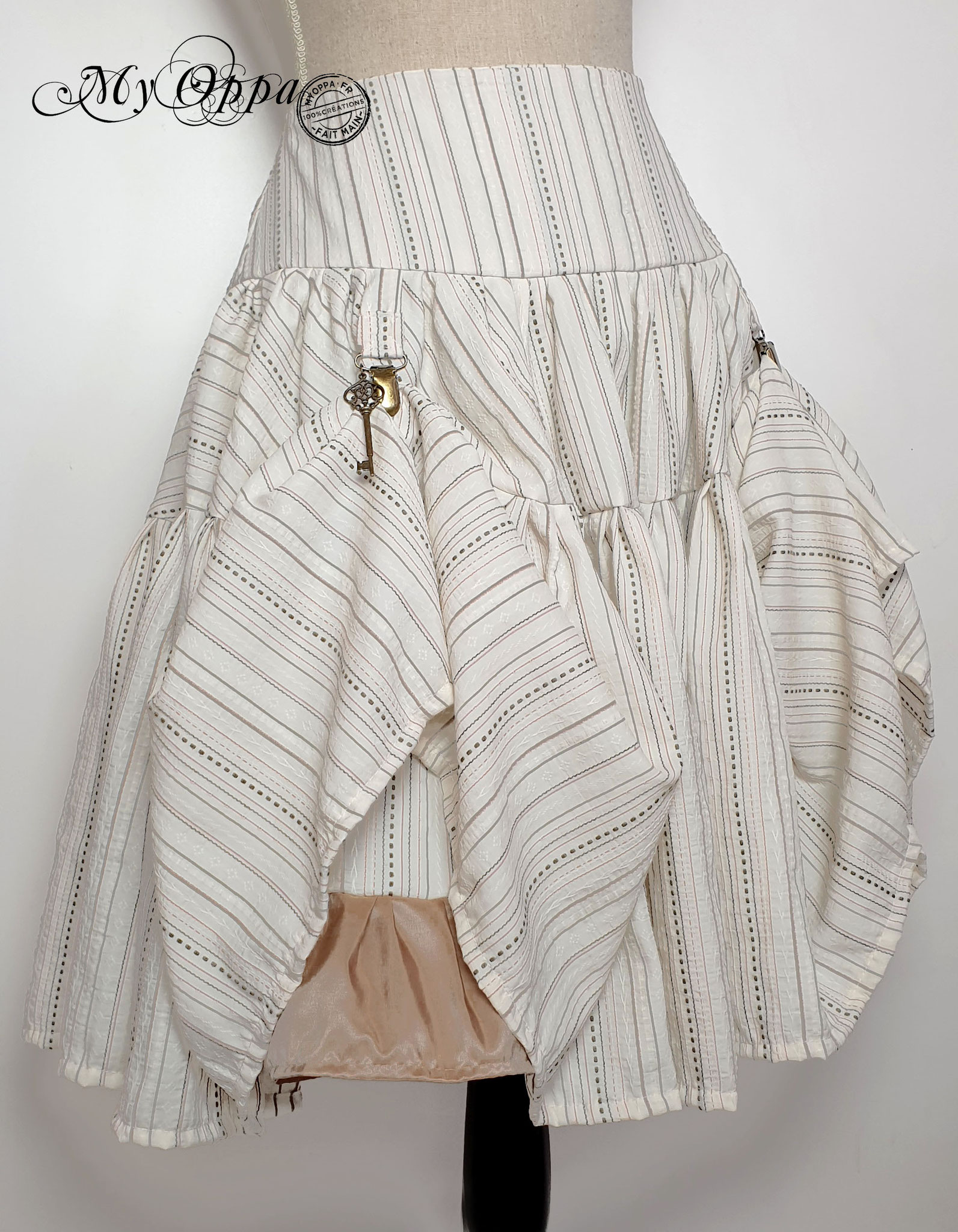 creation jupe steampunk my oppa skirt fashion