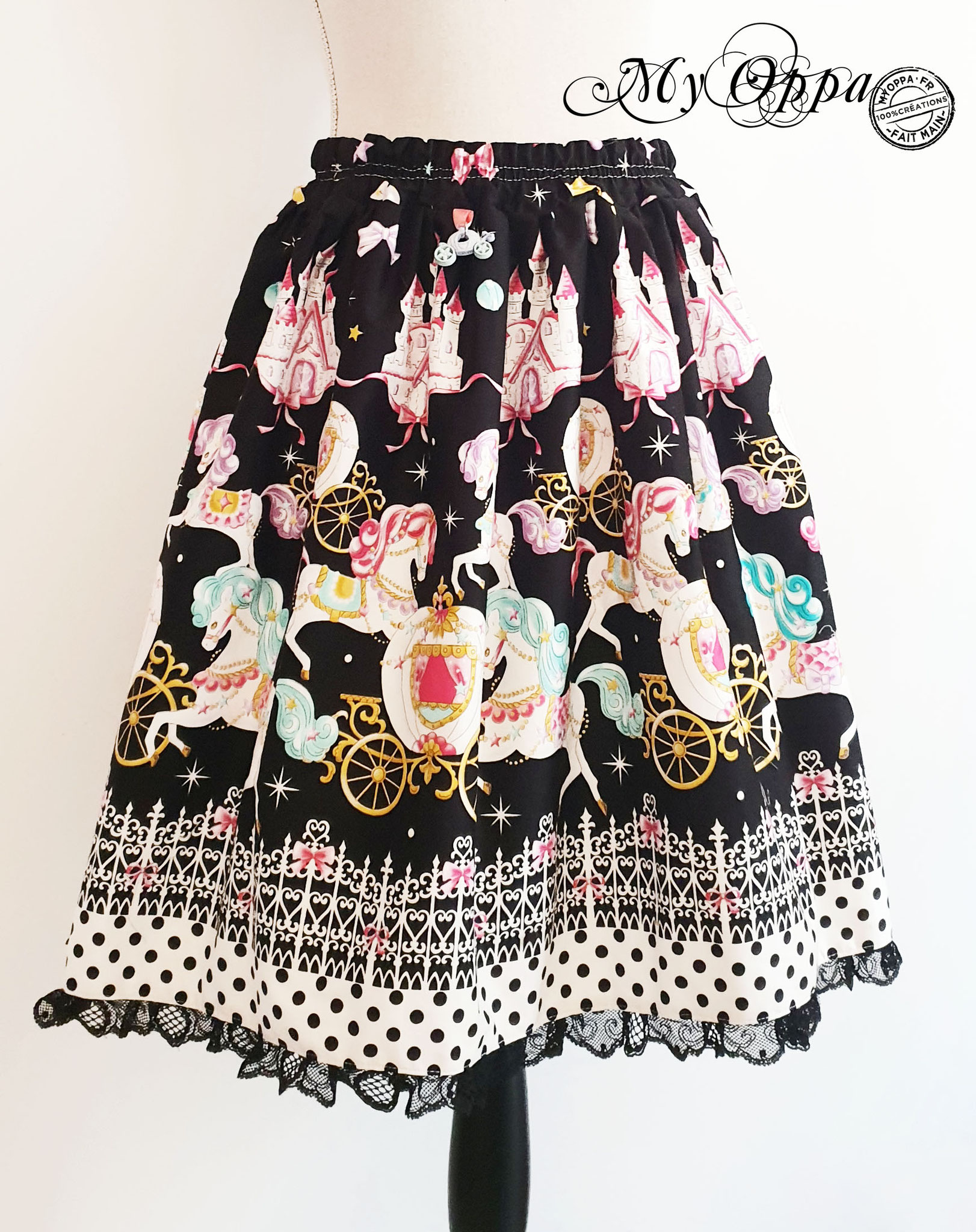 jupe sweet lolita my oppa creation carrousel 