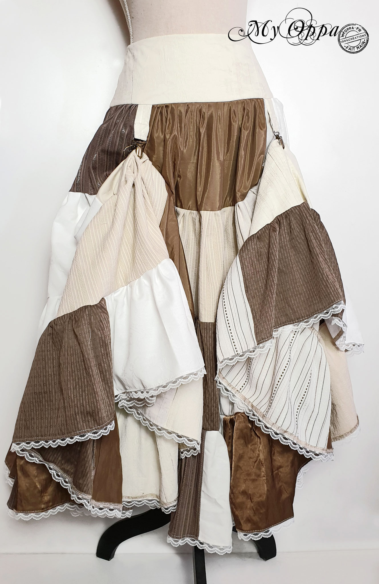 creation jupe steampunk my oppa skirt fashion