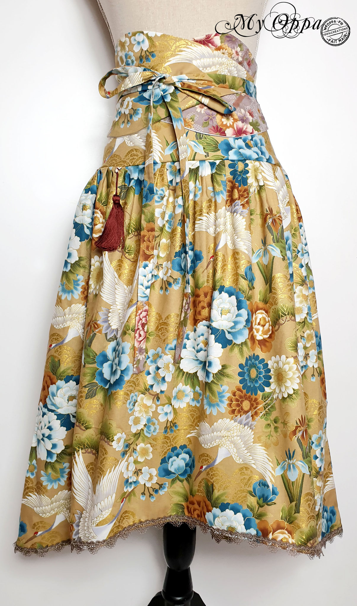 creation jupe steampunk my oppa skirt fashion