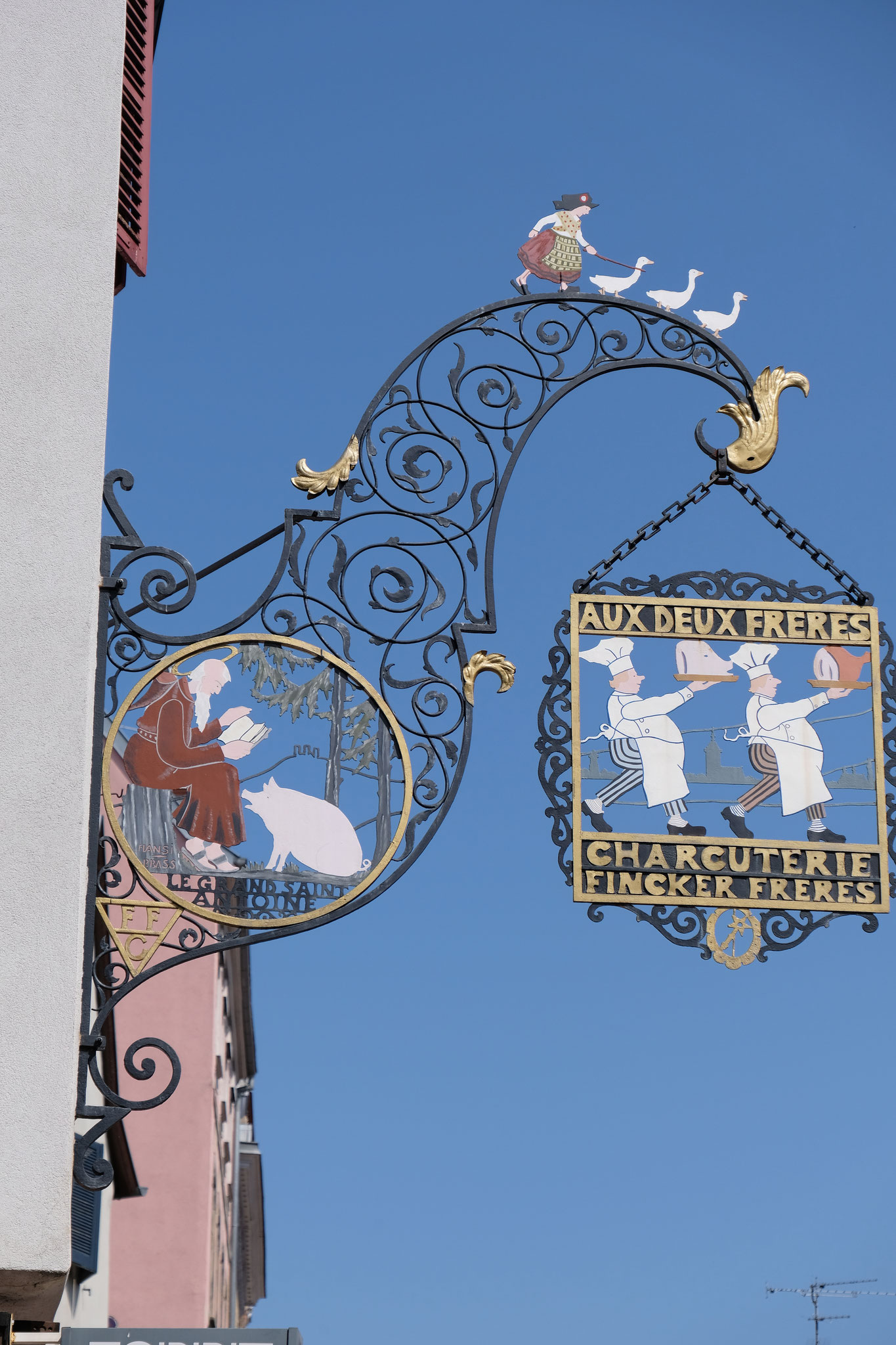 Schild von "Hansi" in Colmar