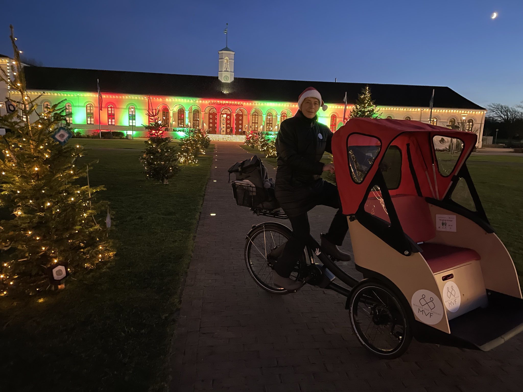 Verzauberung zu Weihnachten am Kurplatz.
