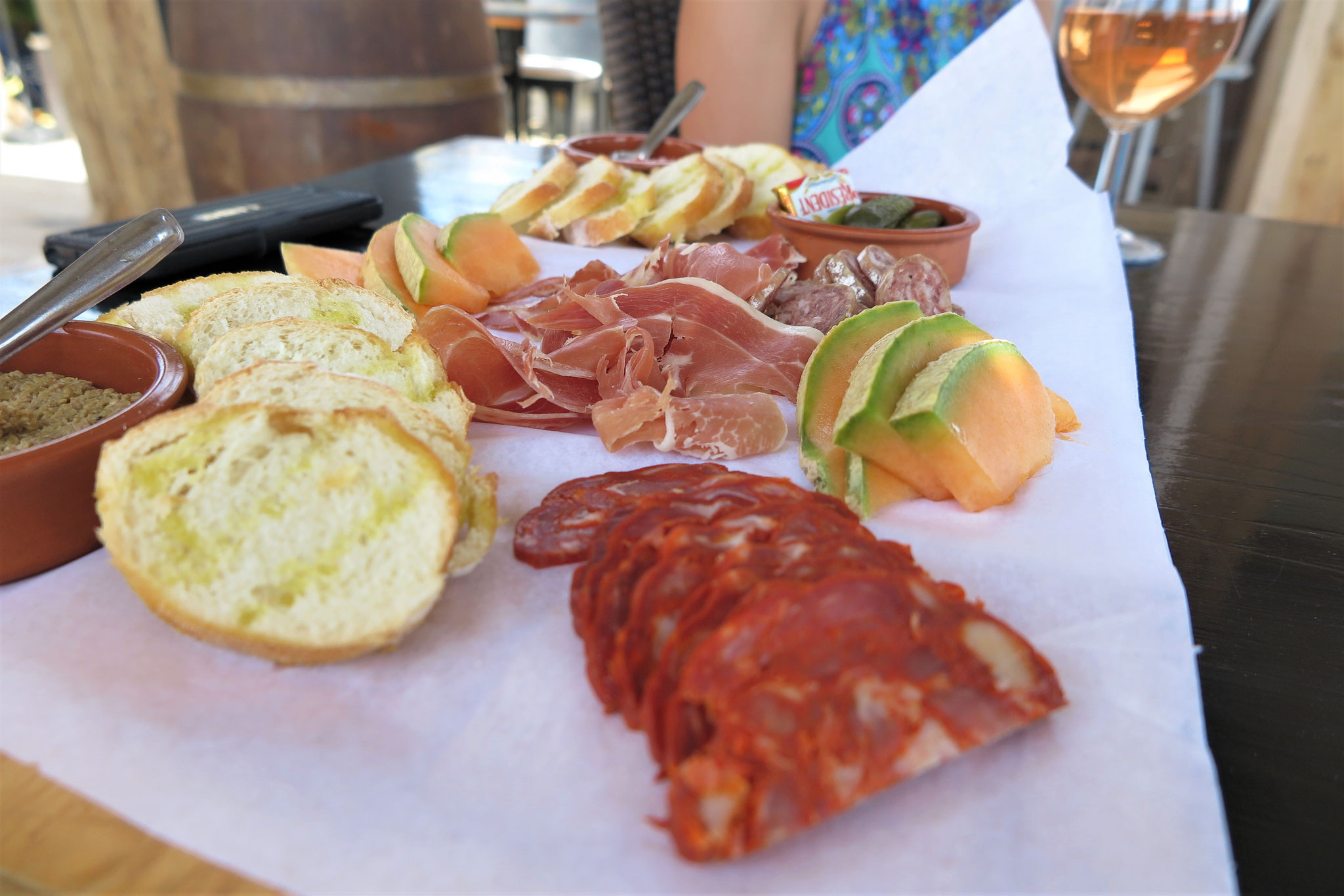 Und auch die Franzosen können Tapas.