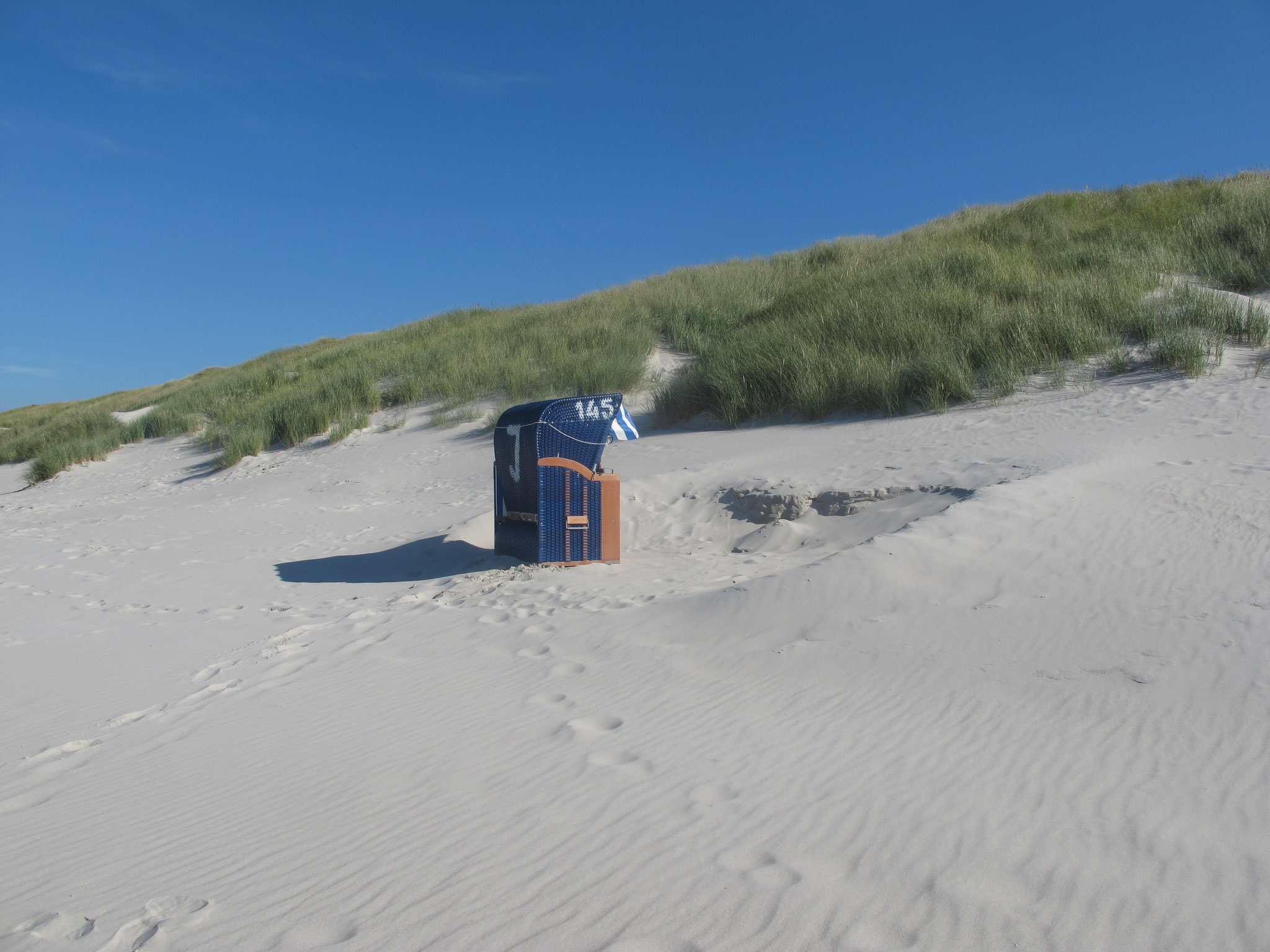 in Strandkorb auf Jannen - mieten Norddorf Strandkörbe Amrum