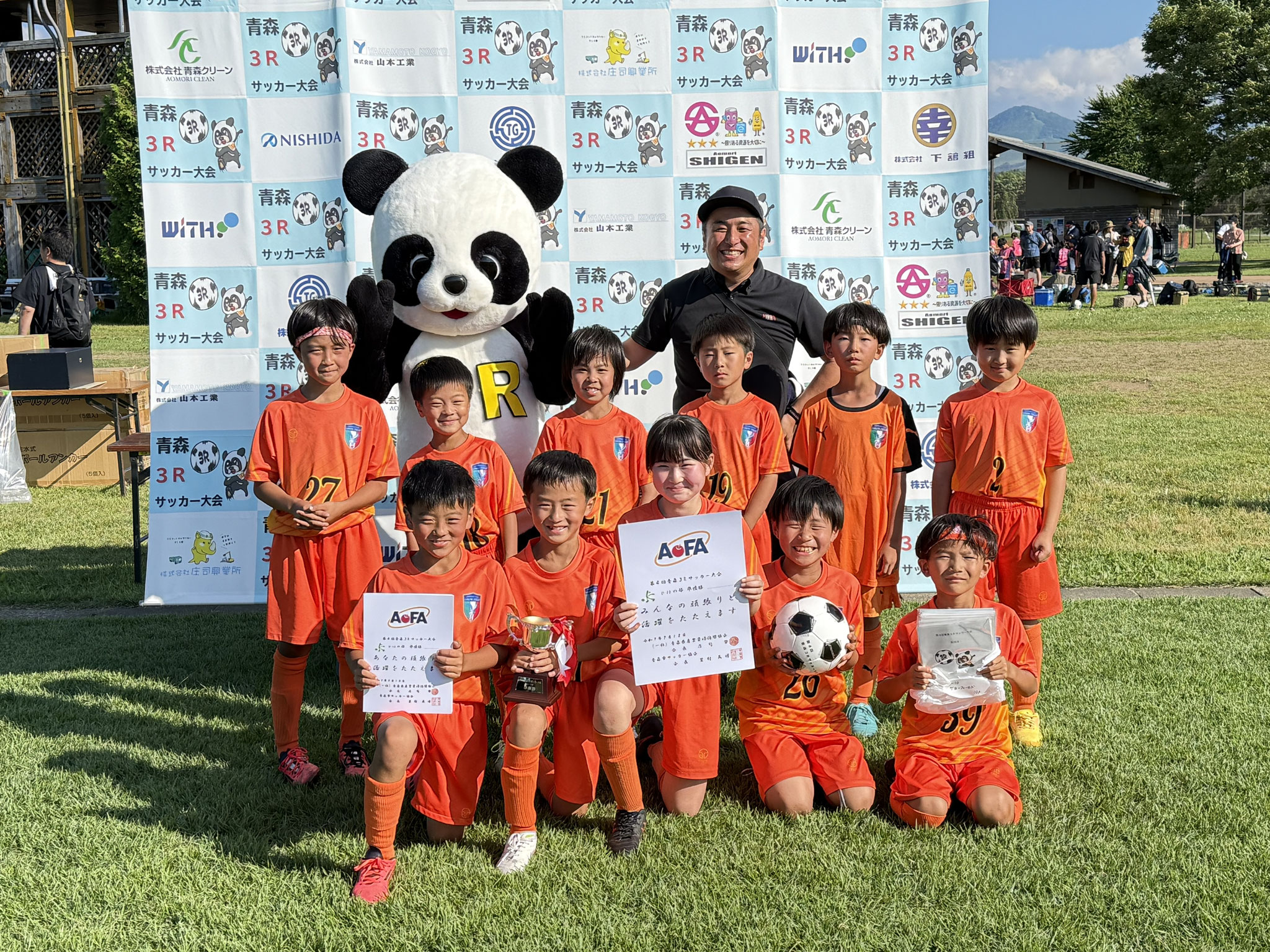 2025年　第4回青森3Rサッカー大会U-10　準優勝