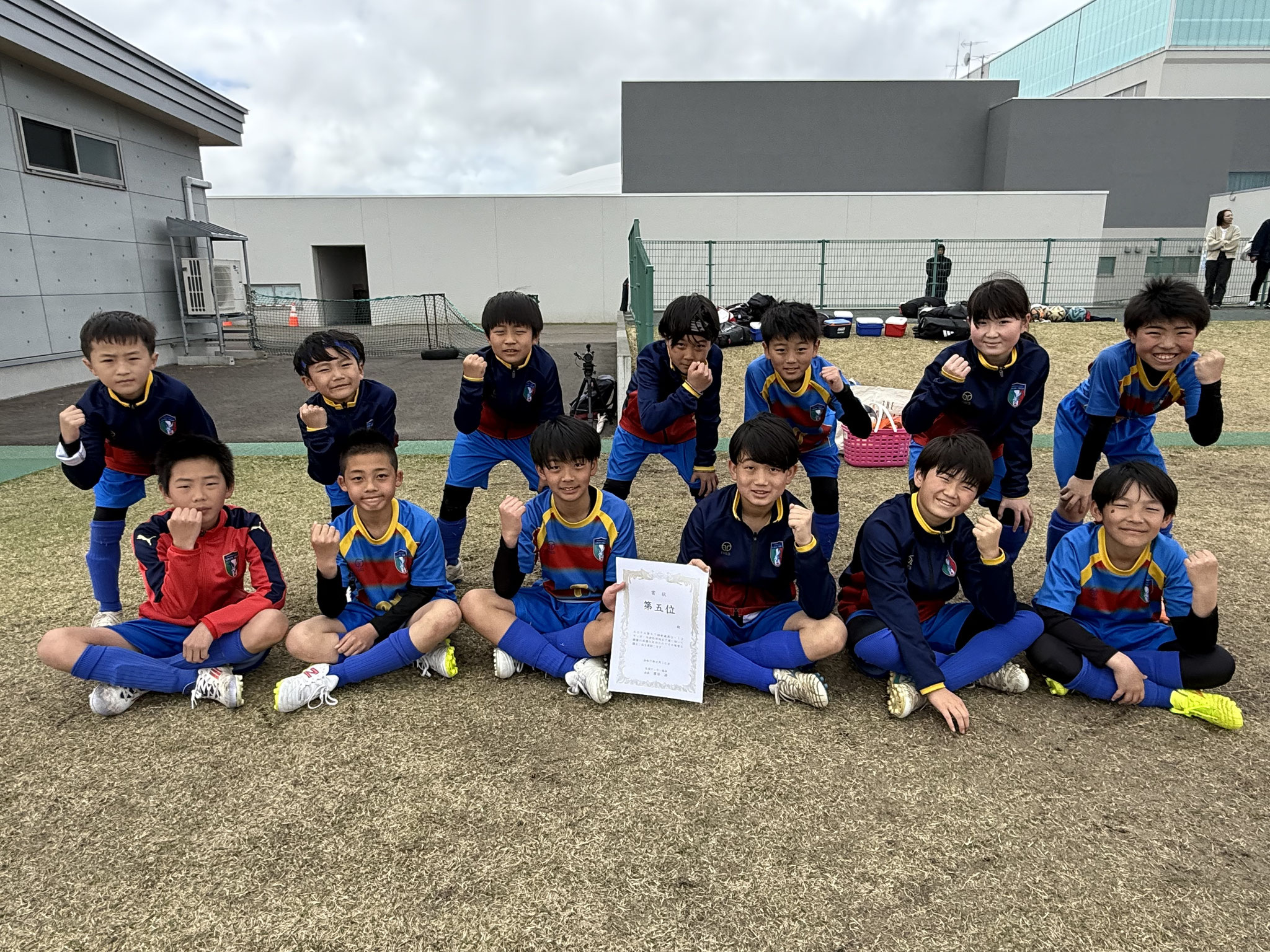 第５７回青森県U-12サッカー大会地区予選５位　県大会出場！