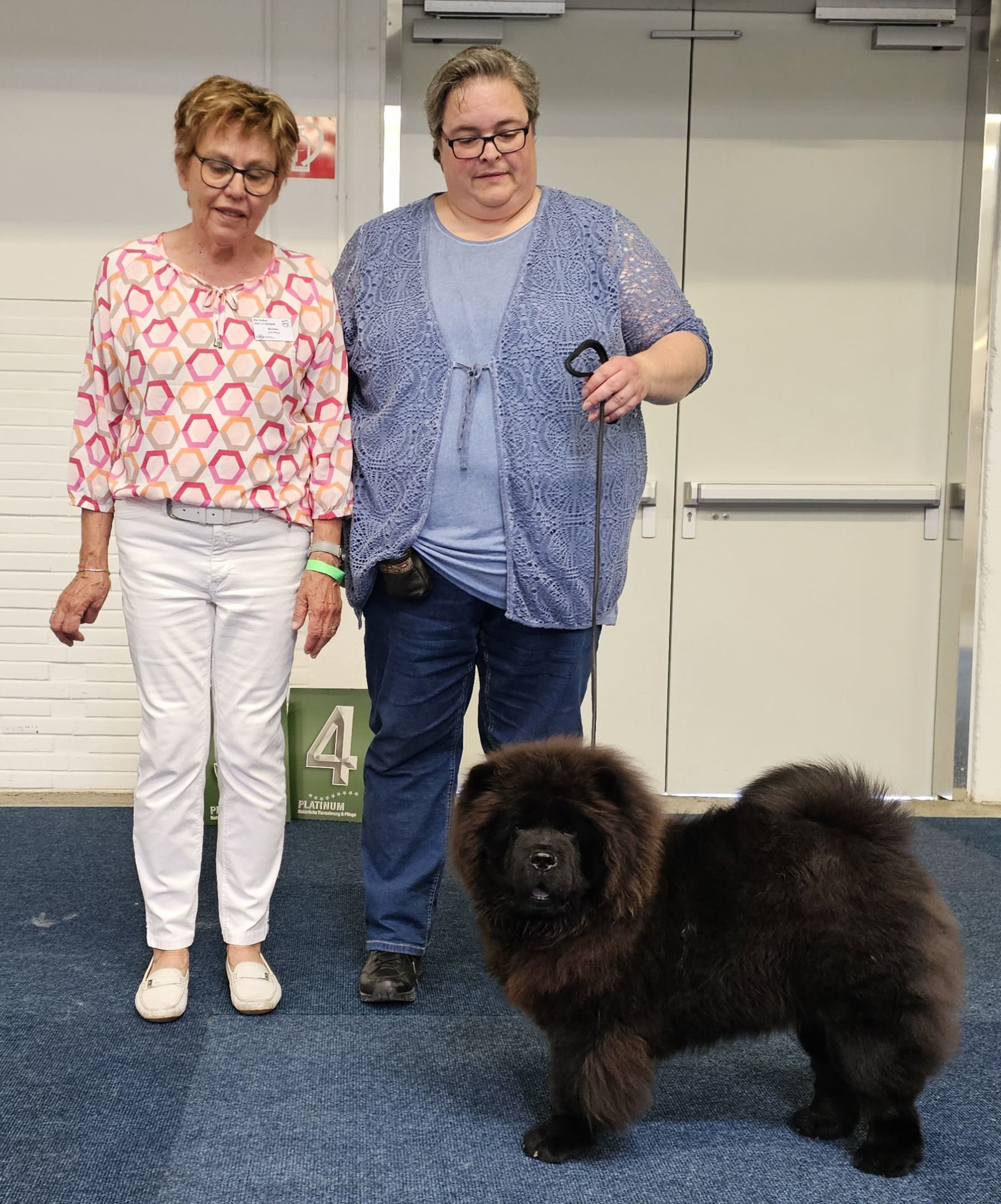 1 x Richterin mit Best Puppy