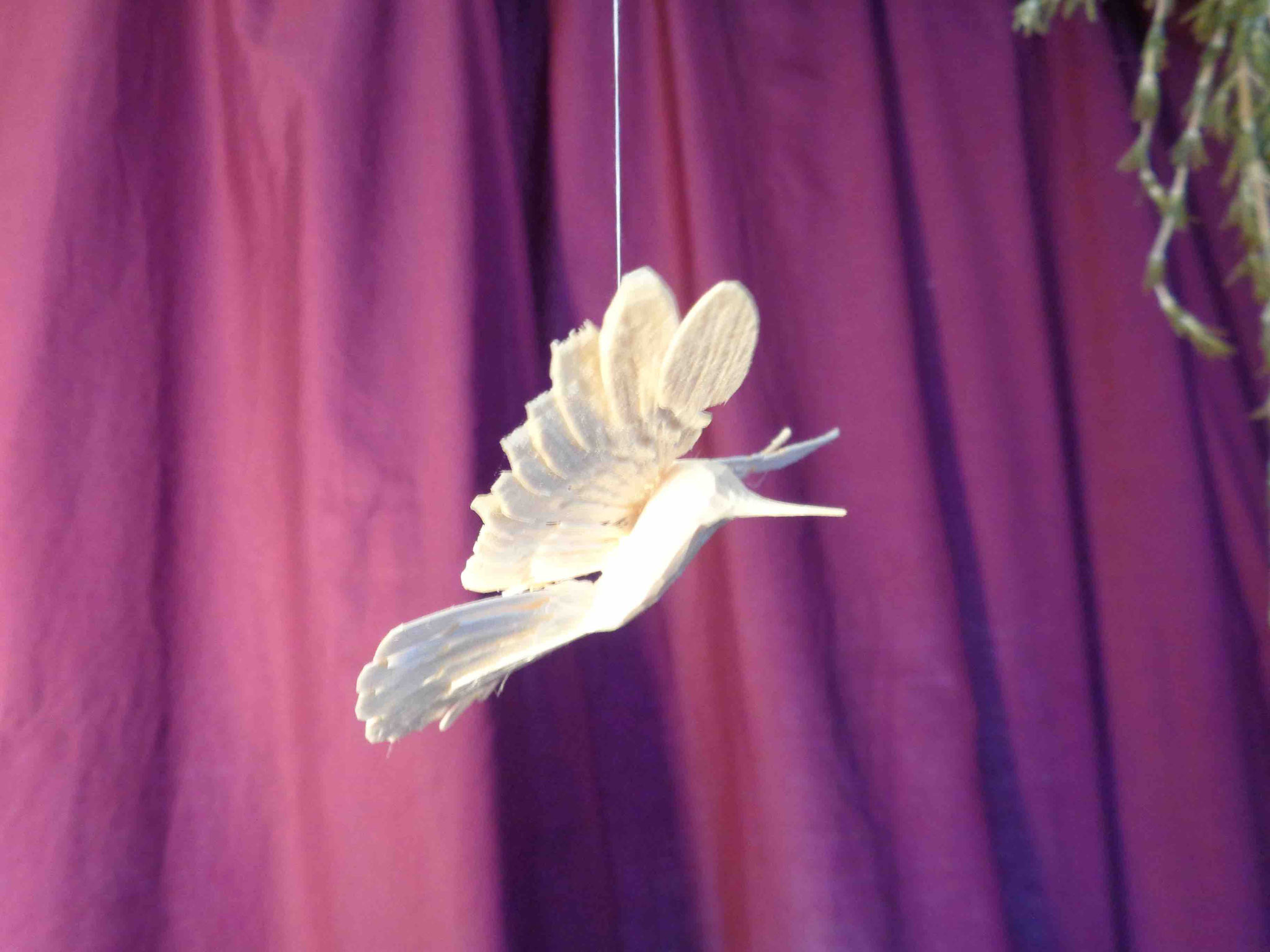 Fächervogel, Fanbird, schnitzen, Handwerkskunst, Kunst, Kurs, Spiez, Holzflickwerk, Weiterbildung, Handwerk