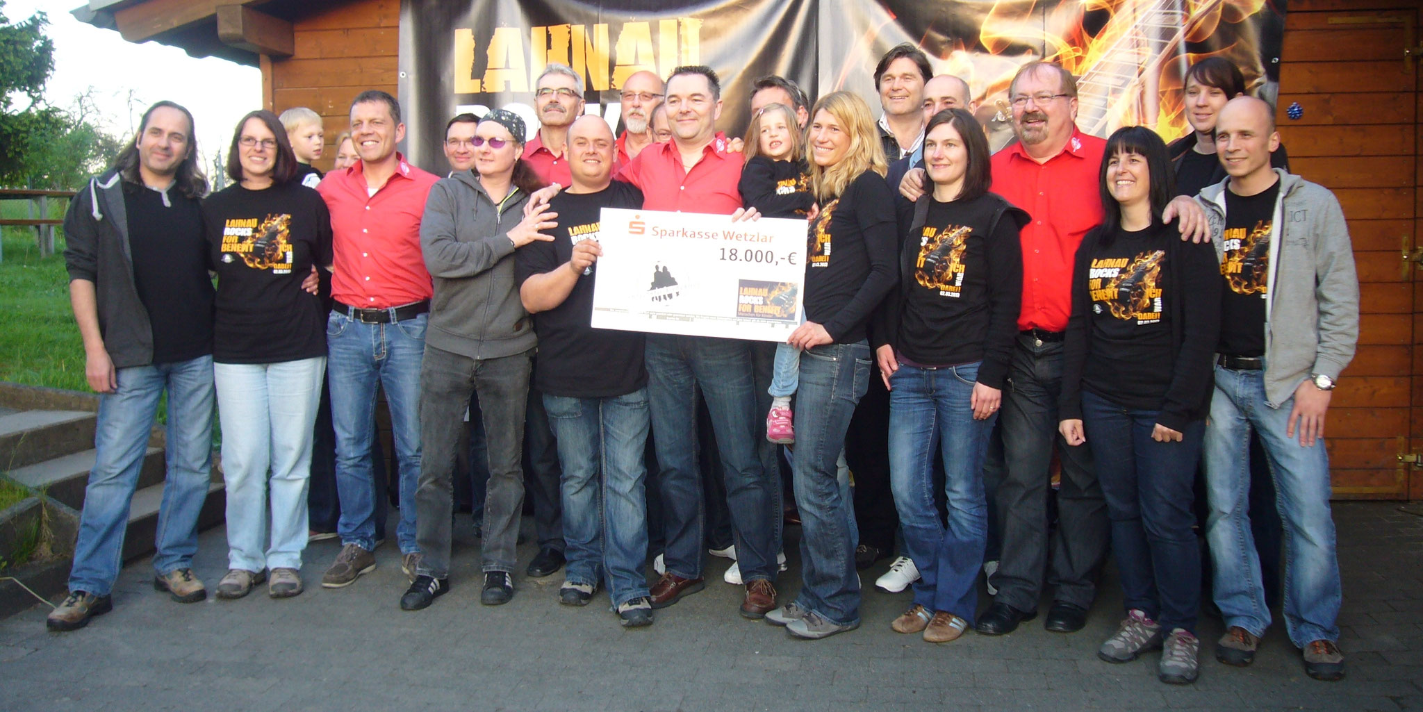 Lahnau rocks for Benefit