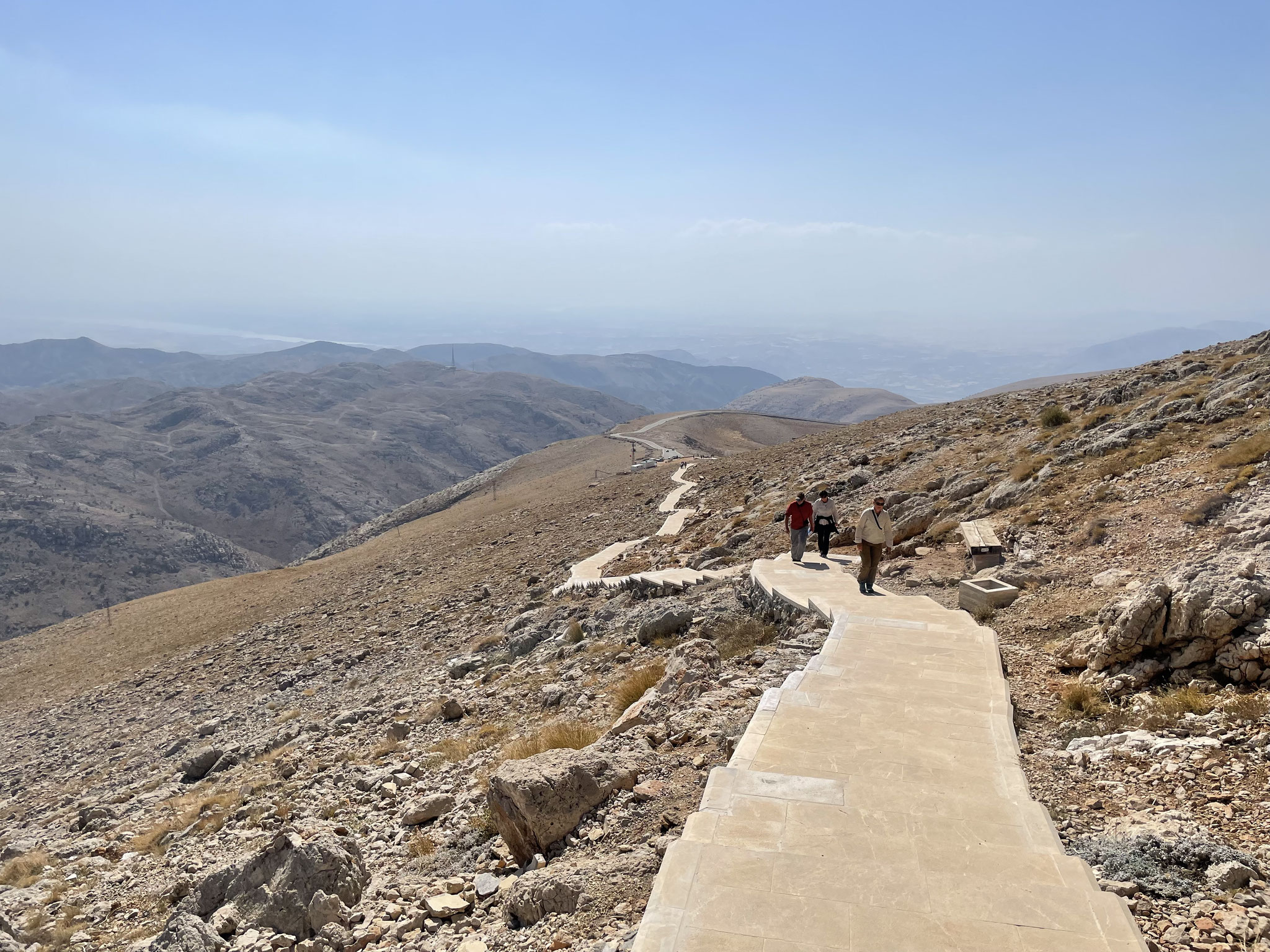 Aufstieg auf den Nemrut Dagi