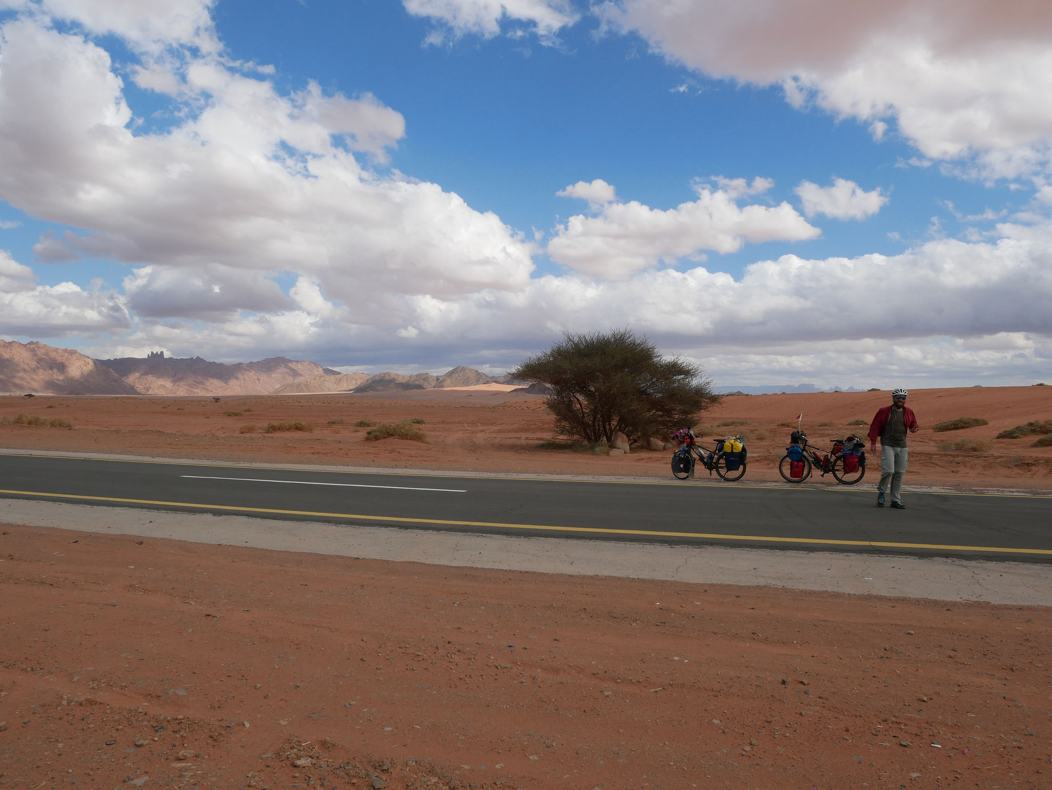 Einfahrt ins Wadi Al-Disah...