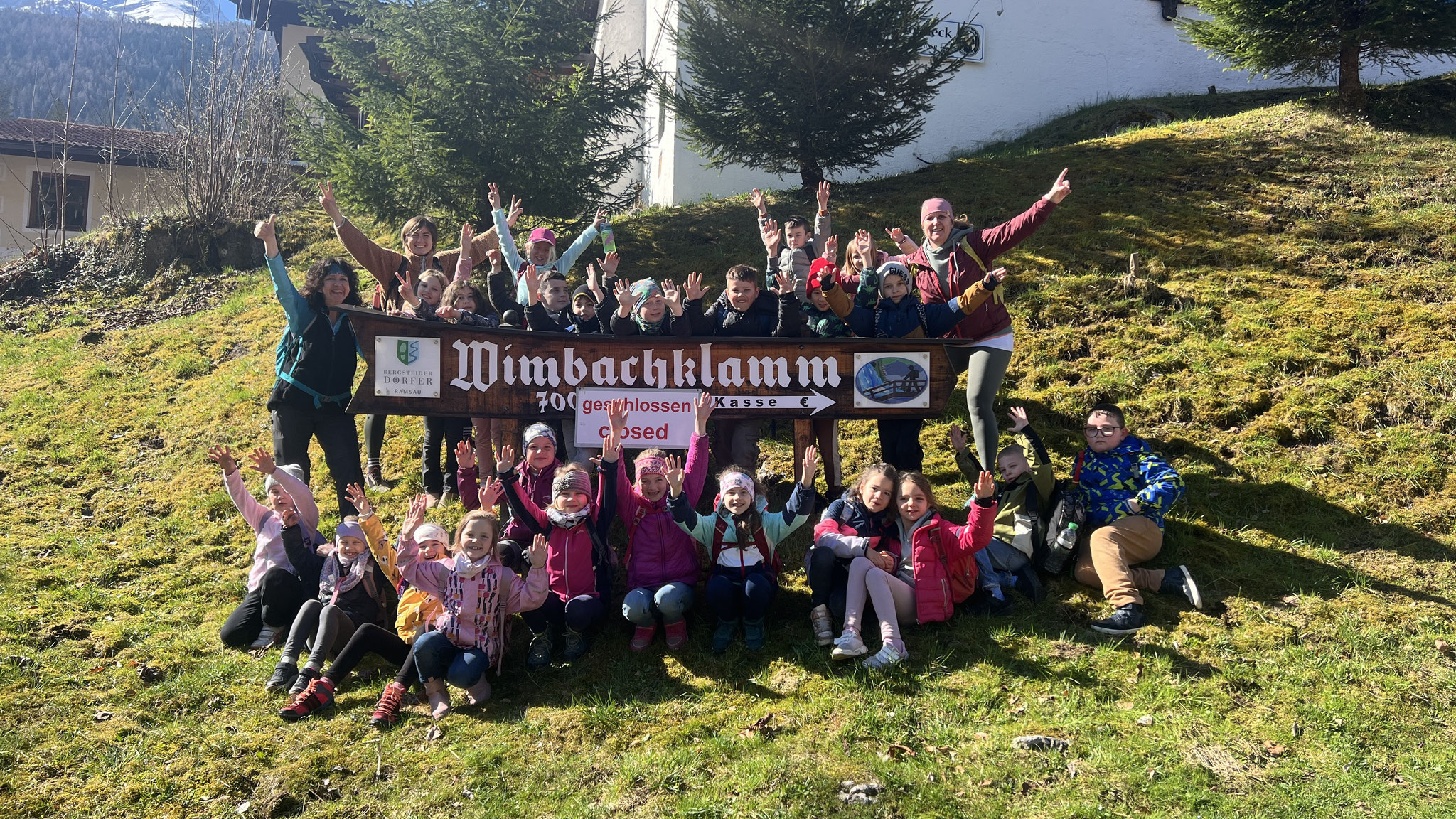 Klassenfahrt der Klassen 2a und 2f ins Schullandheim Berchtesgaden