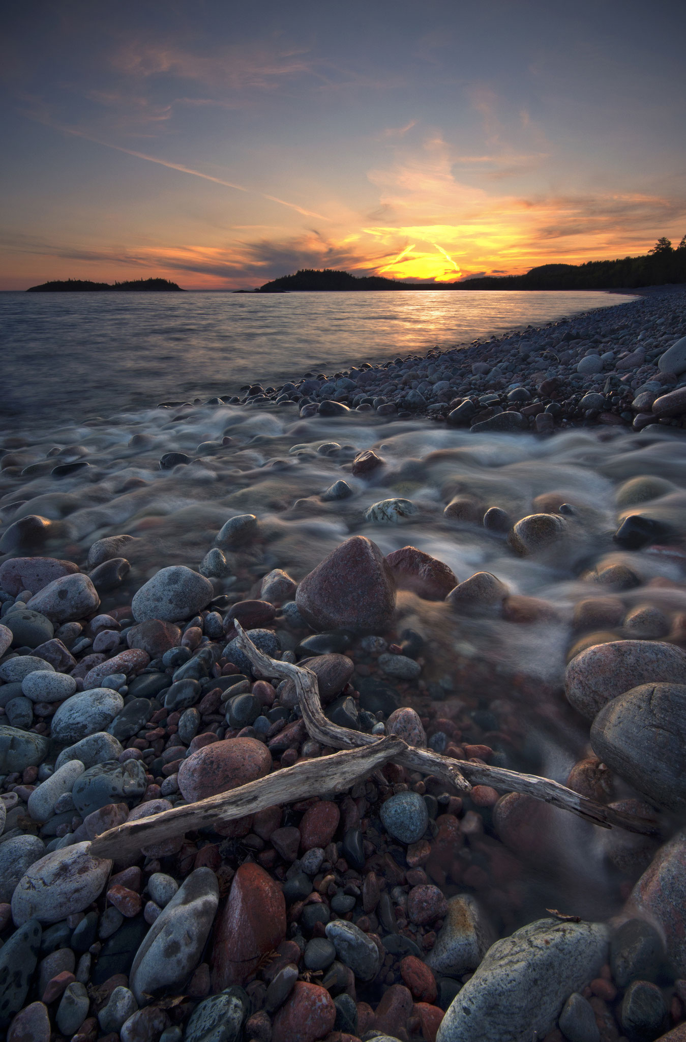 GARGANTUA BAY 36 x 24 photo on canvas