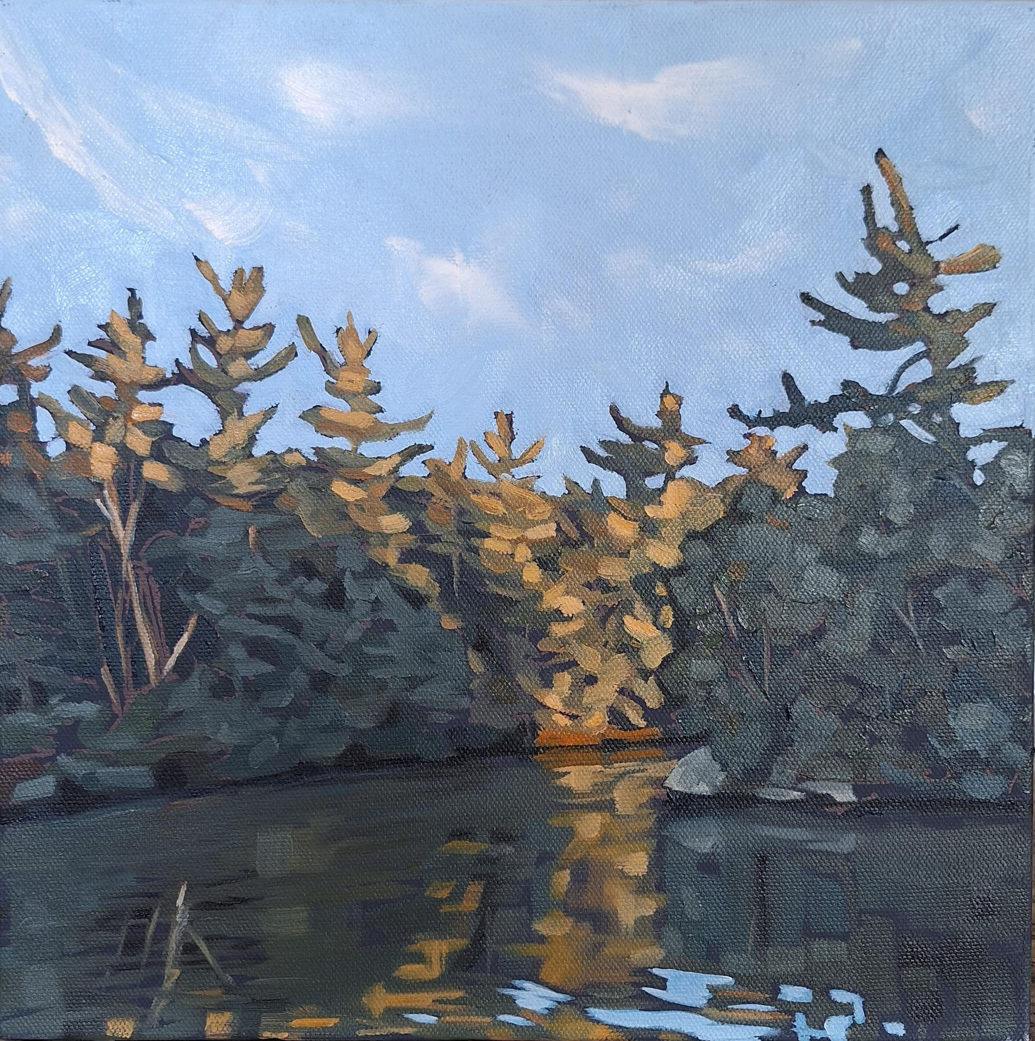 LITTLE NARROWS 12 x 12 oil 