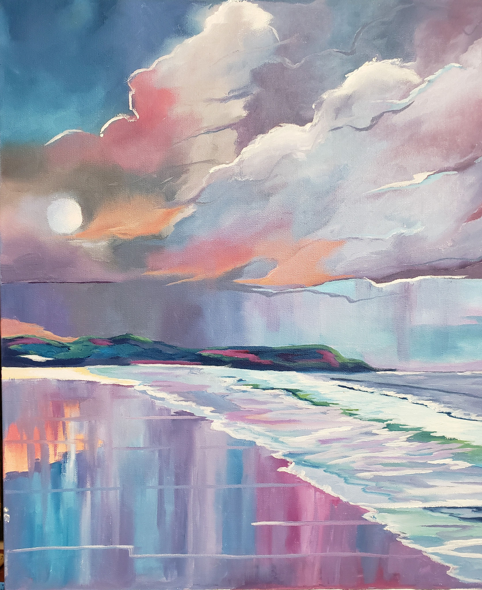 BEFORE THE STORM 24 x 20 oil  