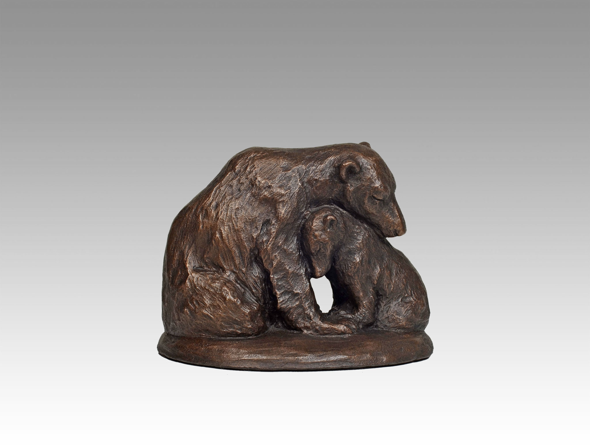NORTHERN NUZZLE 8 L x 6 H Limited Edition Metal Infused