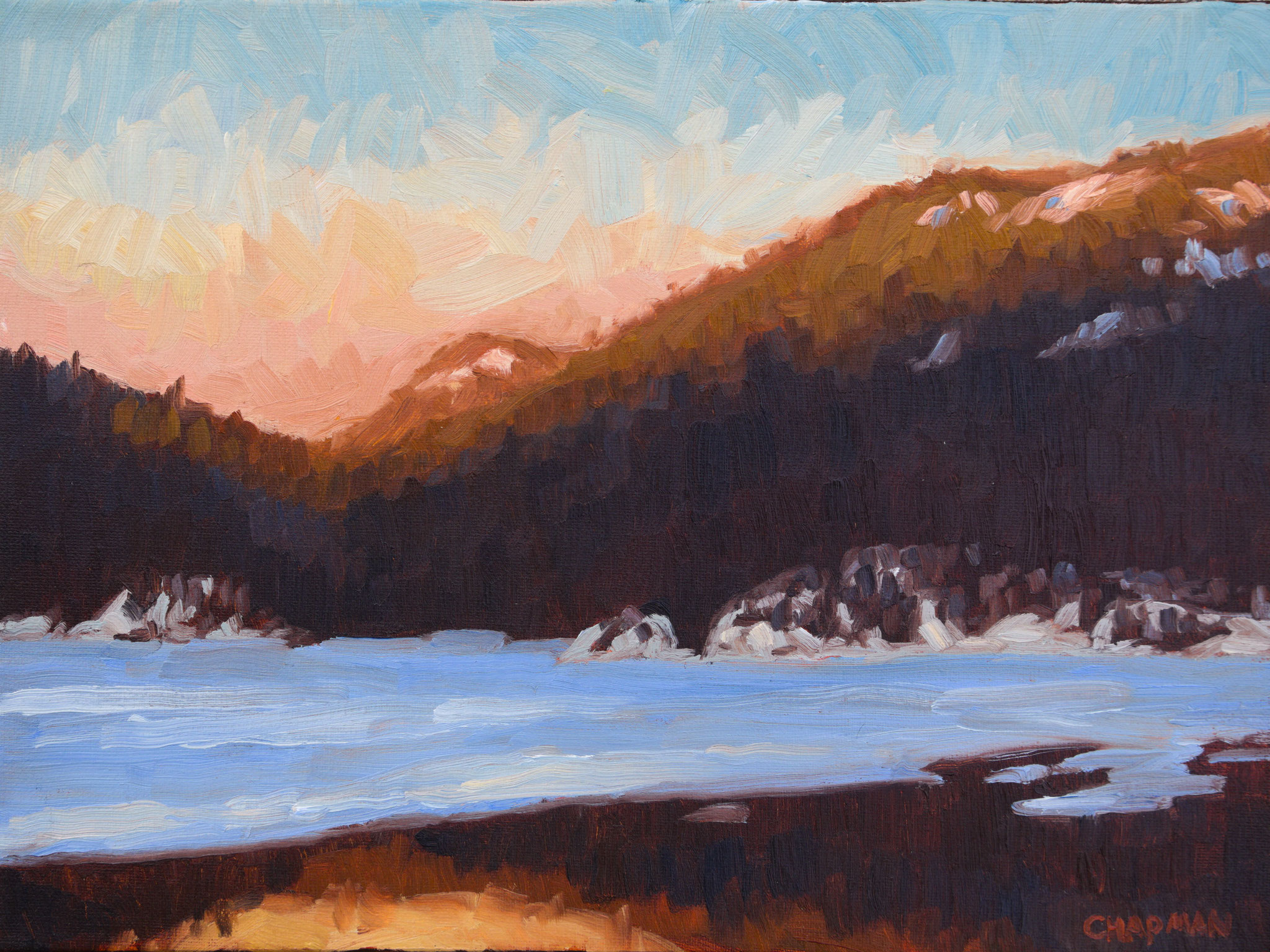 GOLDEN HILLS 12 x 16 oil on canvas 