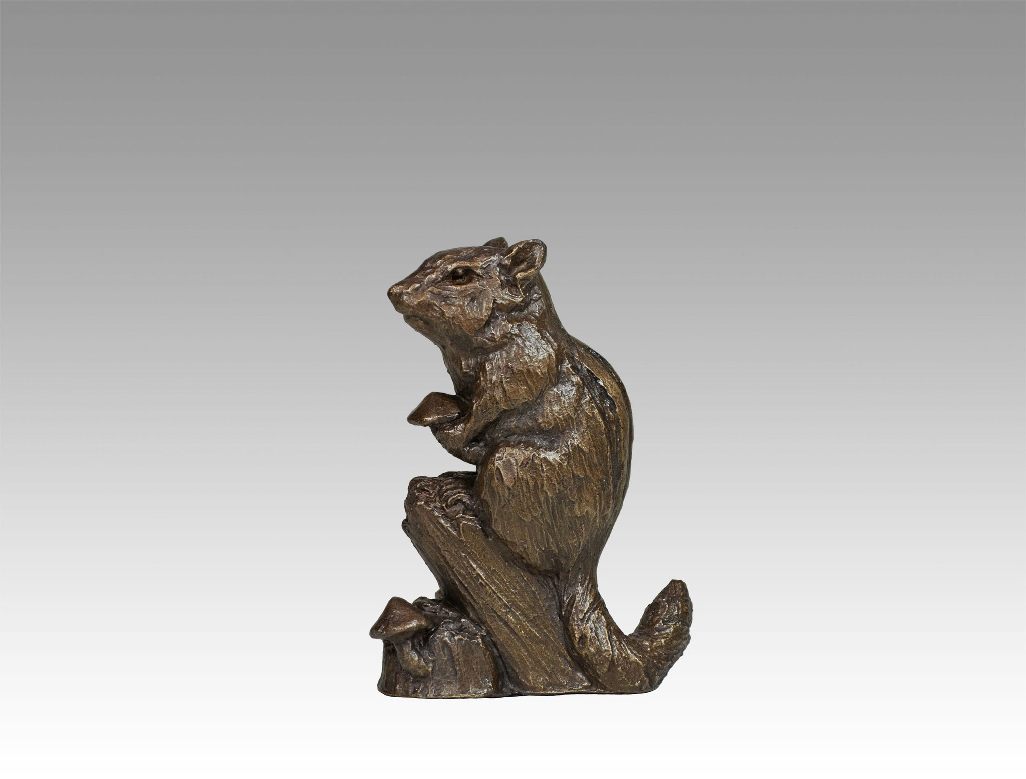 YOU CAN’T ALWAYS GET WHAT YOU WANT (Chipmunk) 6 ¼” H Limited Edition Metal Infused