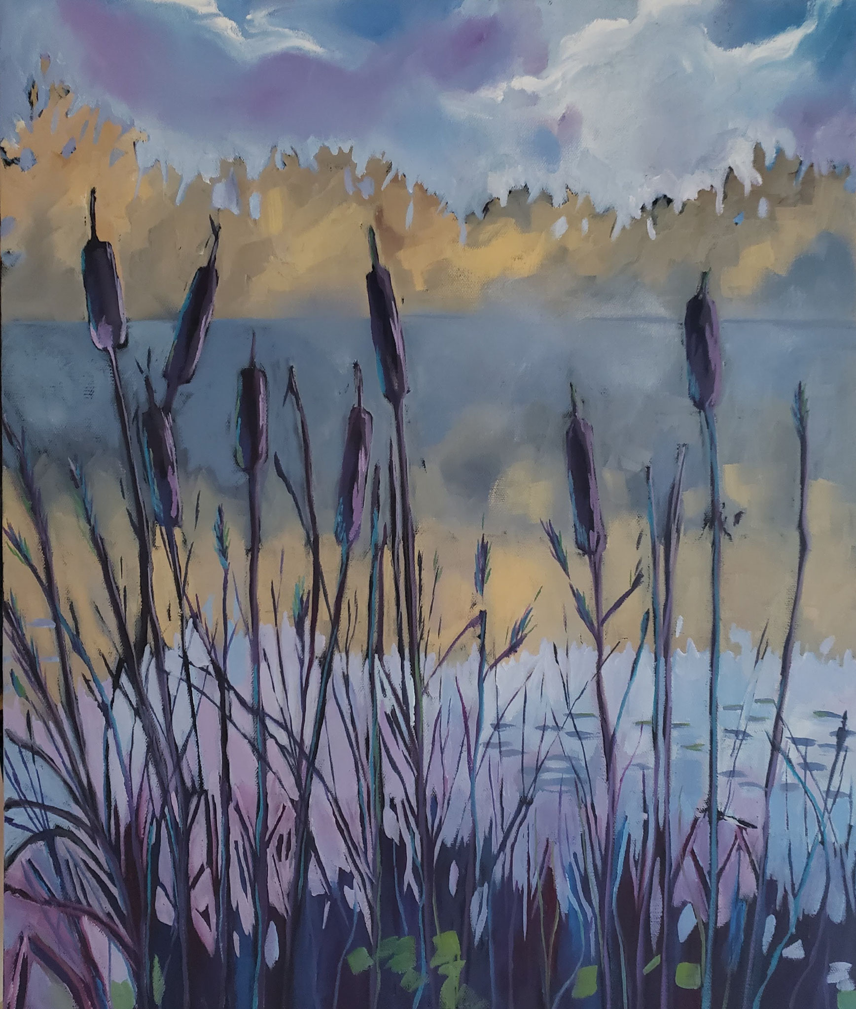 JUST BREATHE 24 x 20 oil 